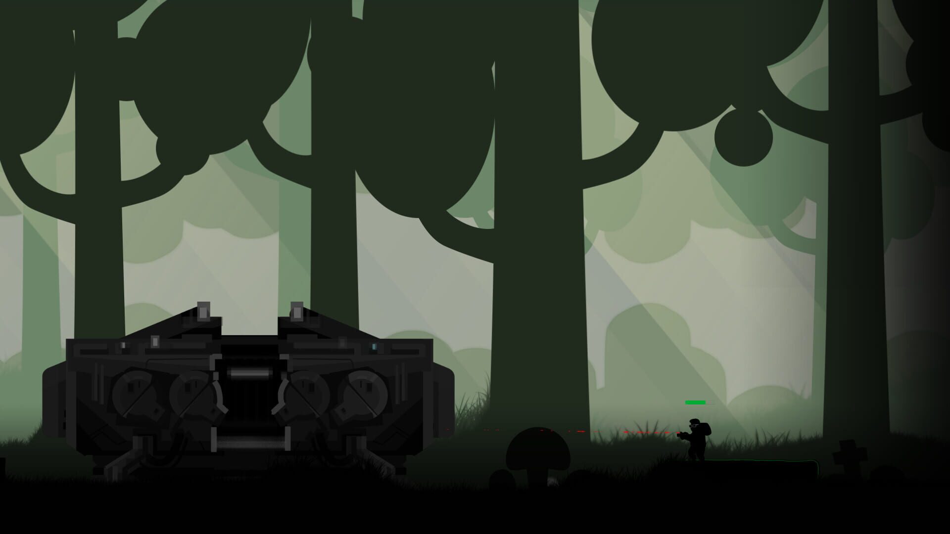 Shots Fired in the Dark Forest - Screenshot