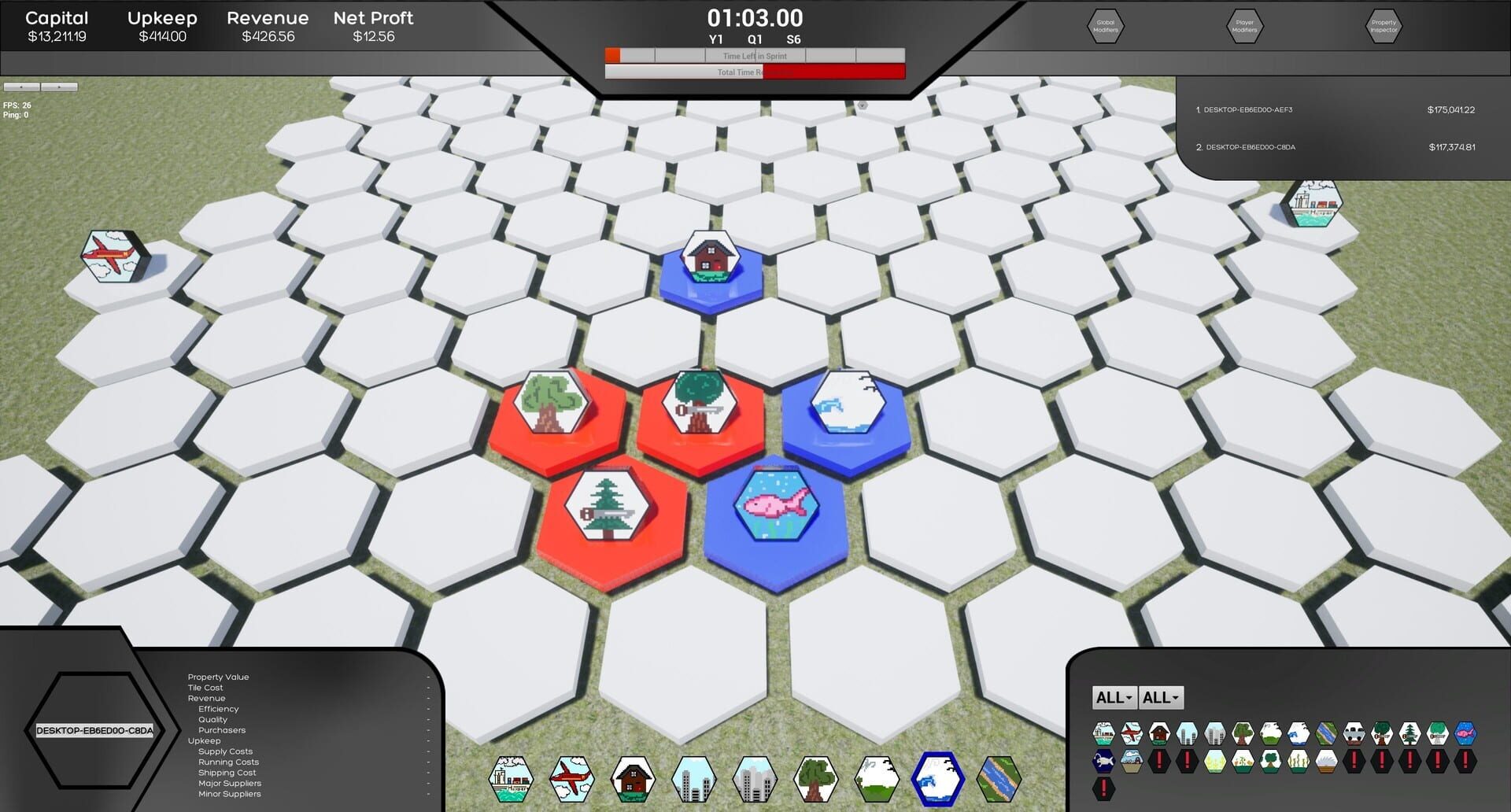 Hexonomy - Screenshot