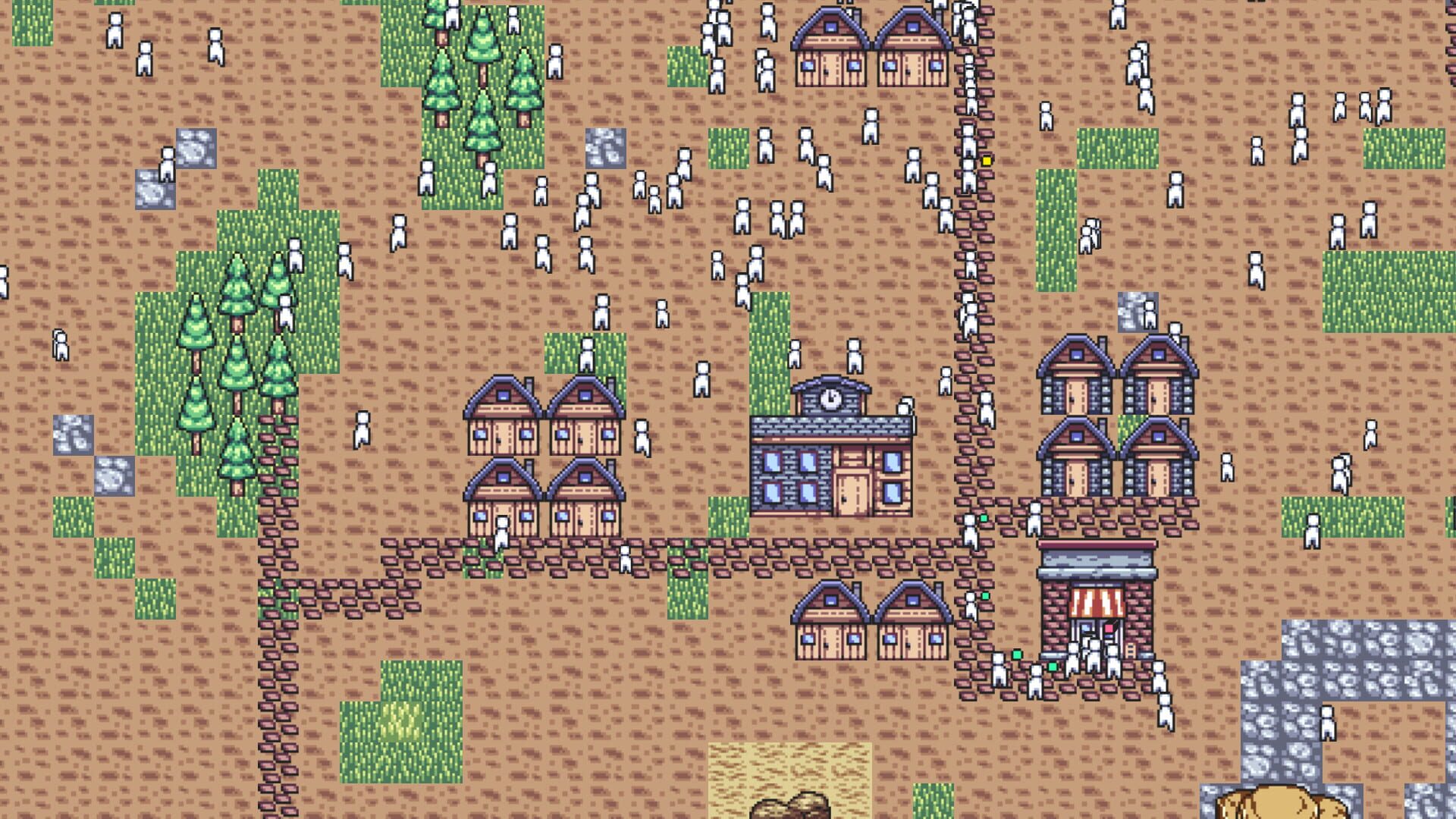Crowded Blue Dot - Screenshot