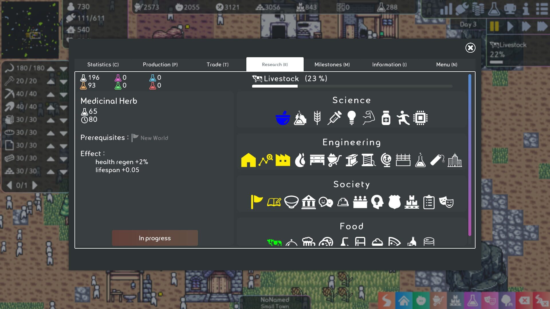 Crowded Blue Dot - Screenshot
