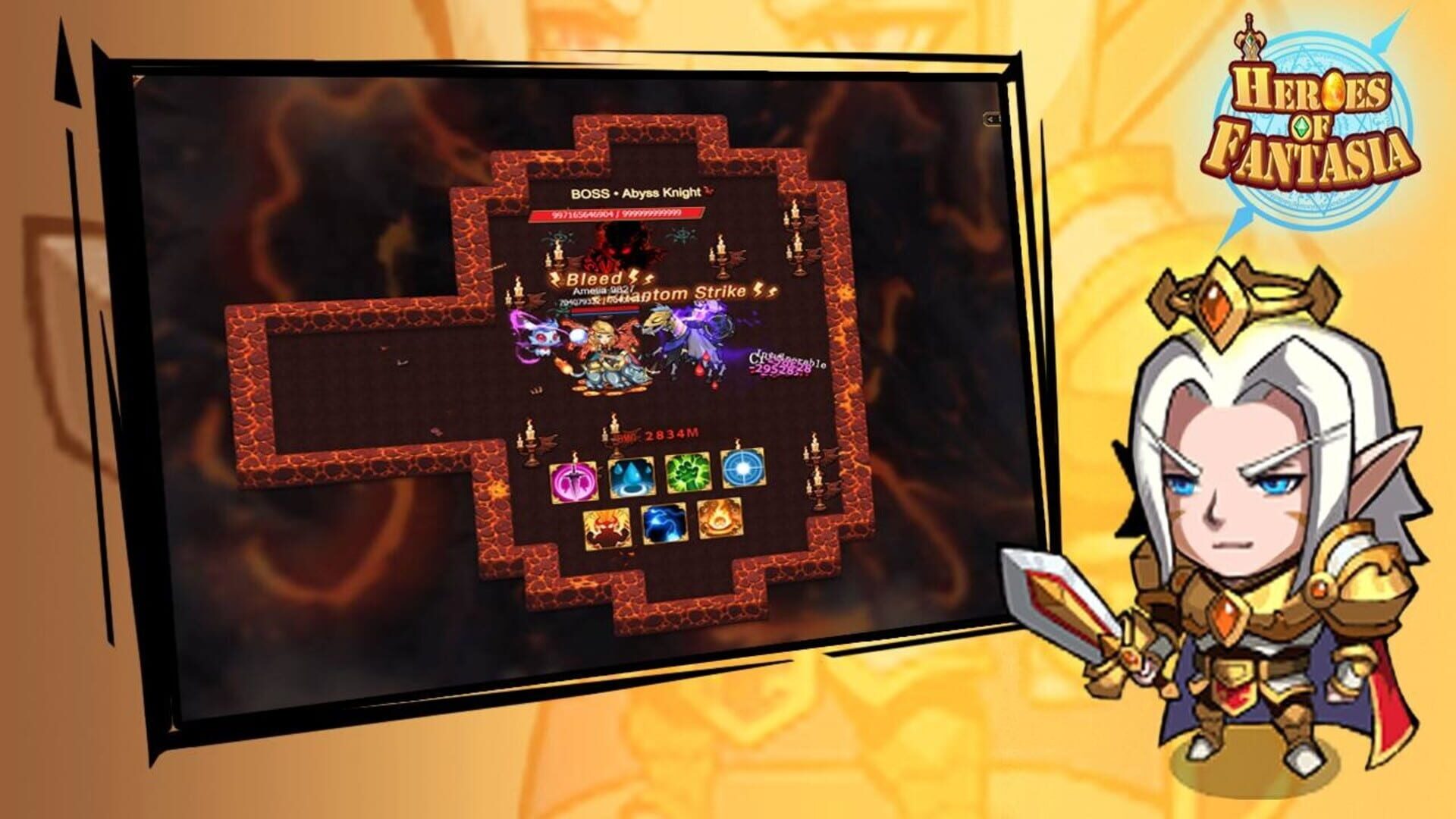 Heroes of Fantasia - Screenshot