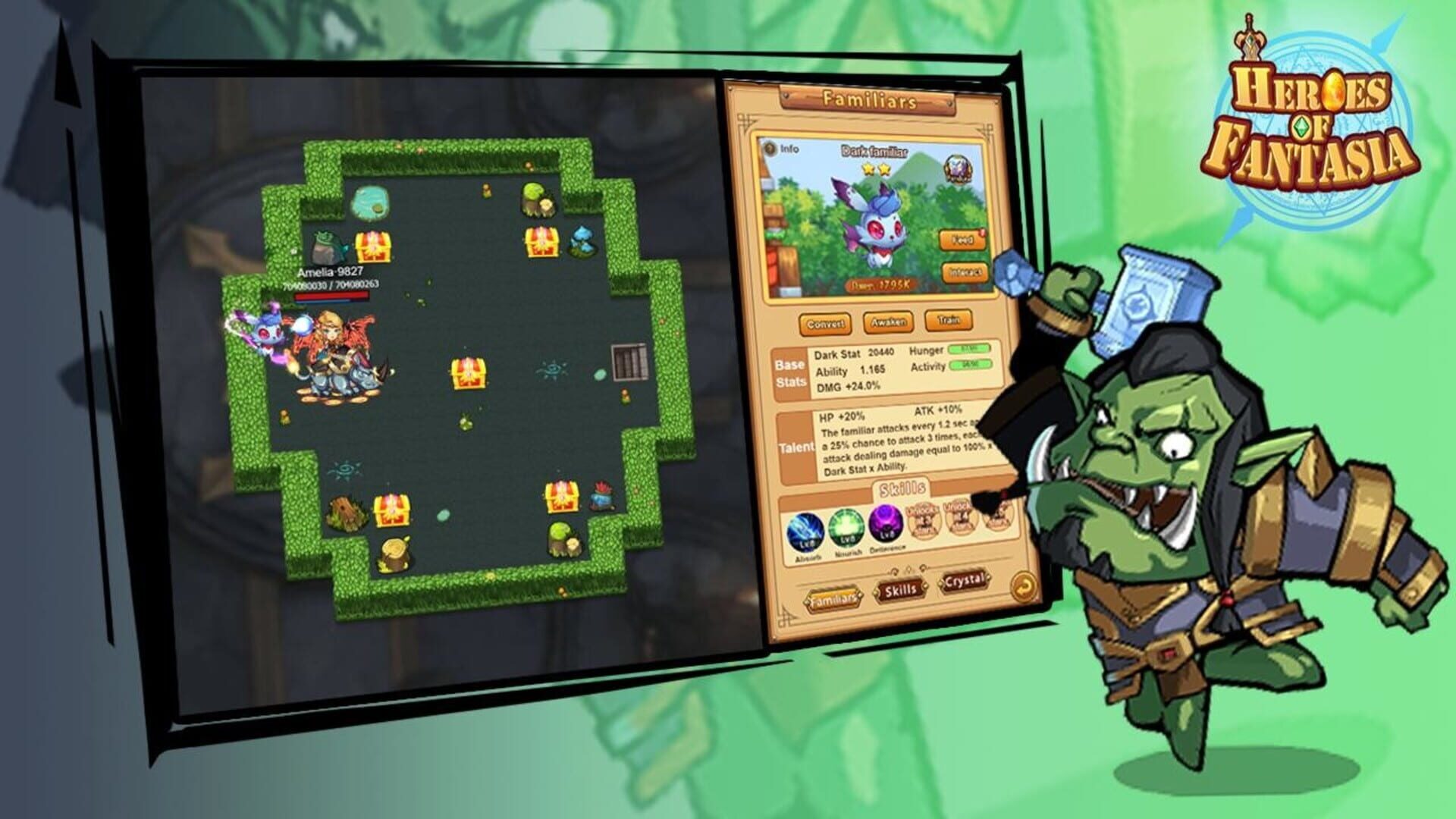 Heroes of Fantasia - Screenshot