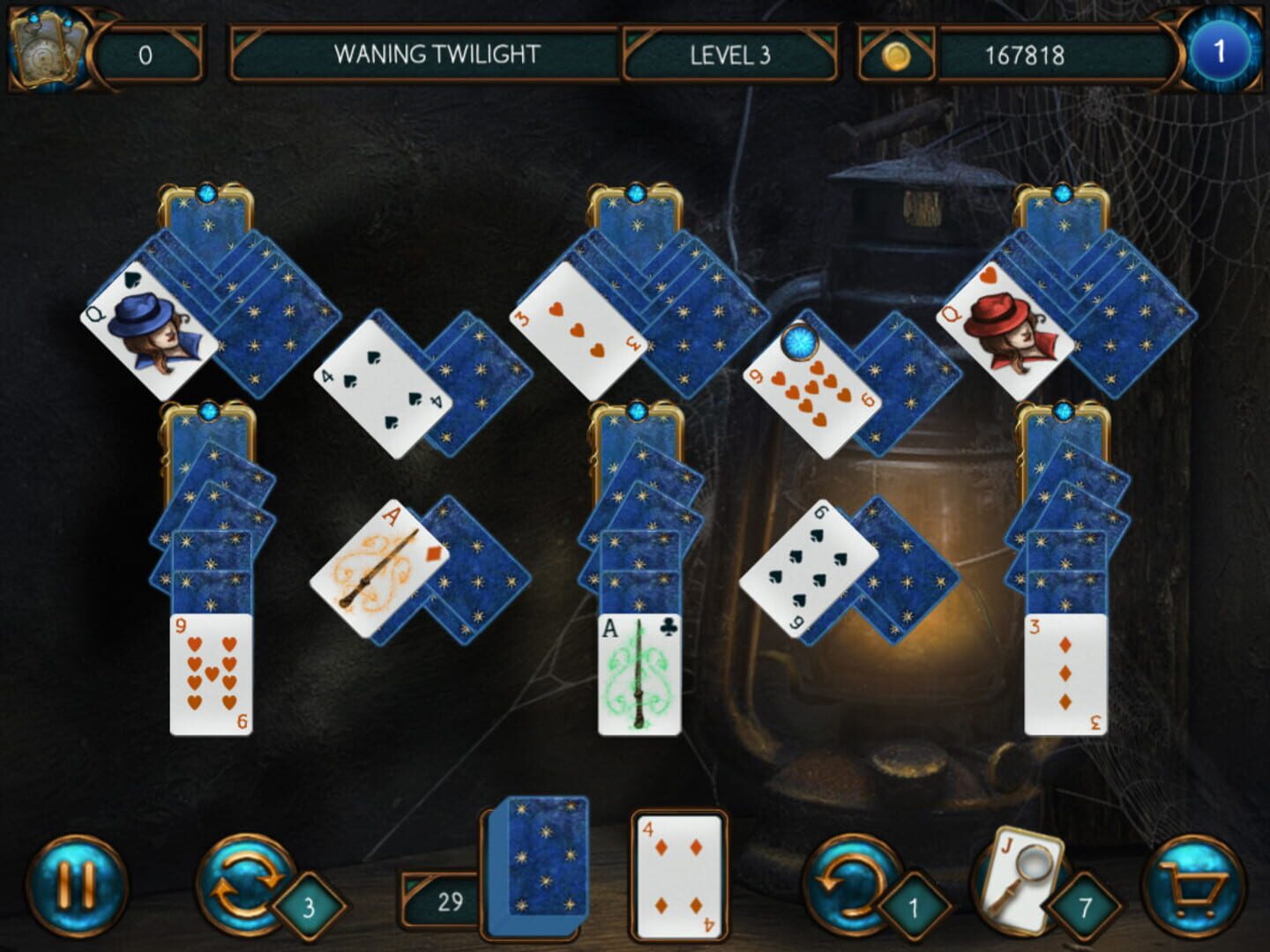 Detective Solitaire: The Ghost Agency - Screenshot