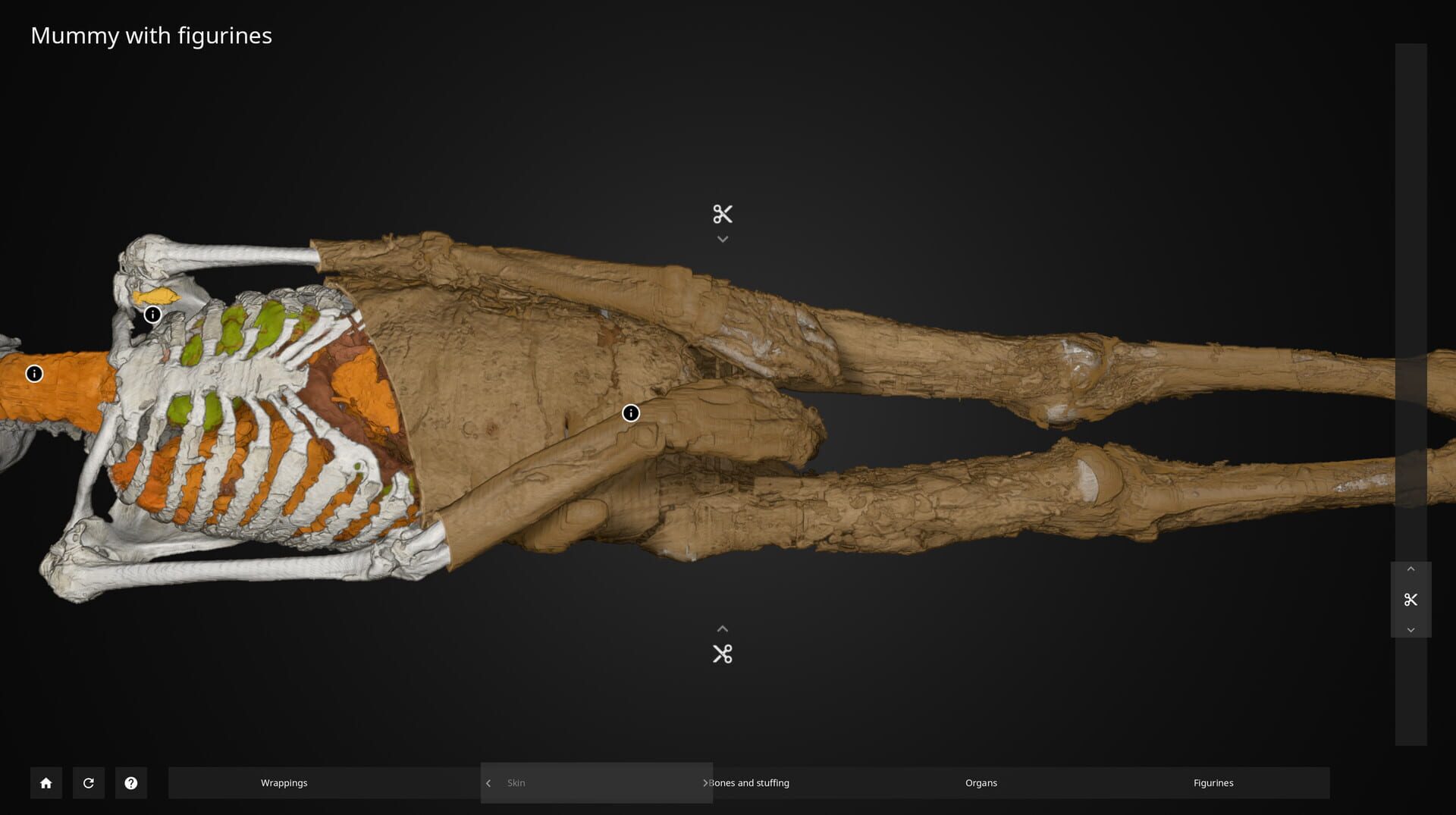 Inside Explorer: Mummy with figurines - Screenshot