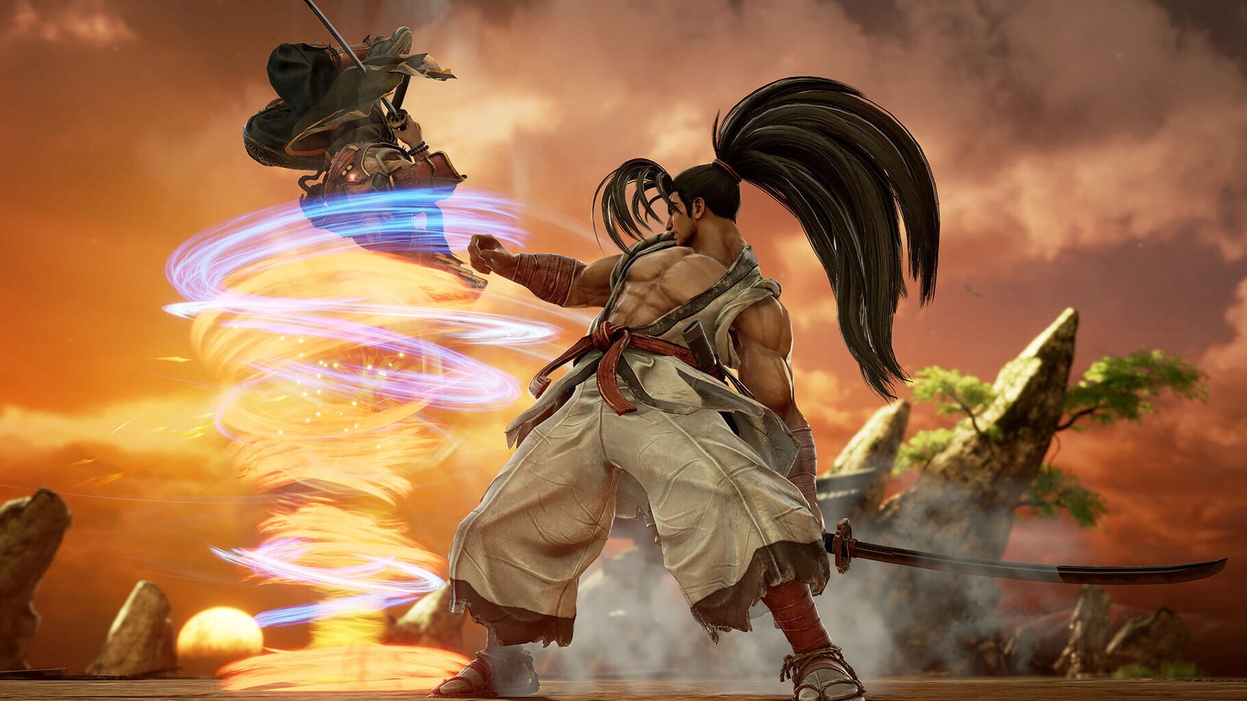 Captura de pantalla - SoulCalibur VI: Haohmaru