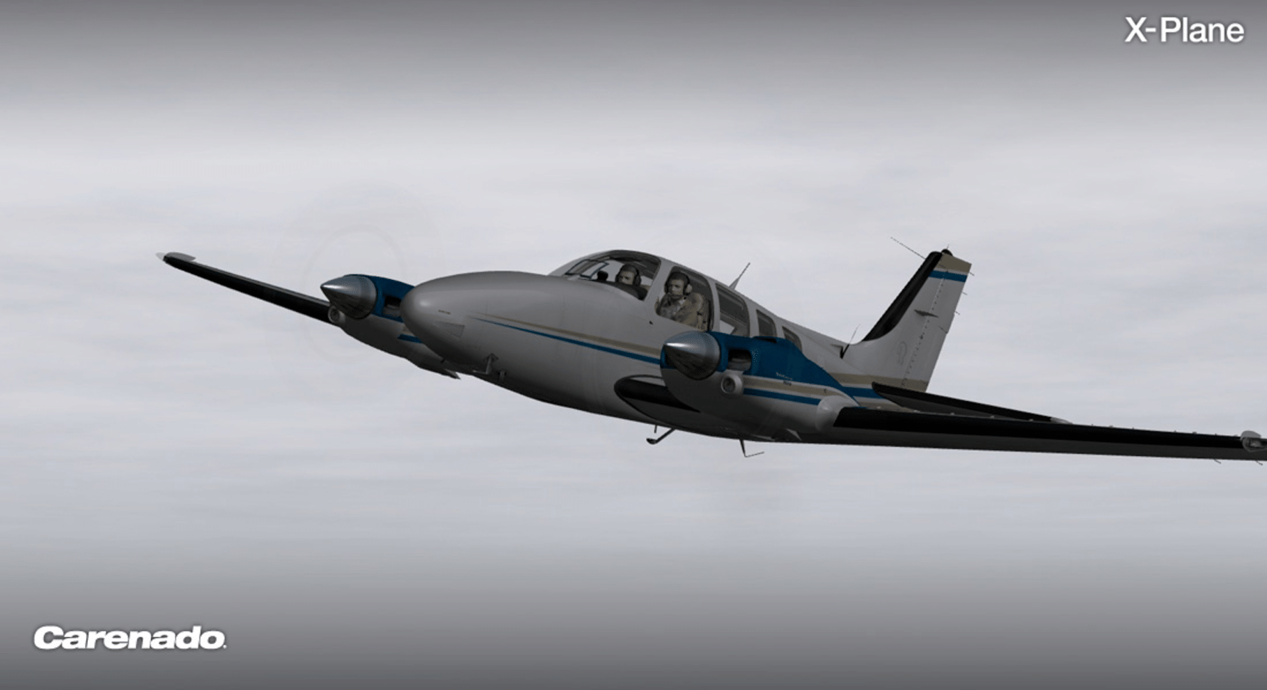 X-Plane 10 Global: Carenado - B58 Baron screenshot