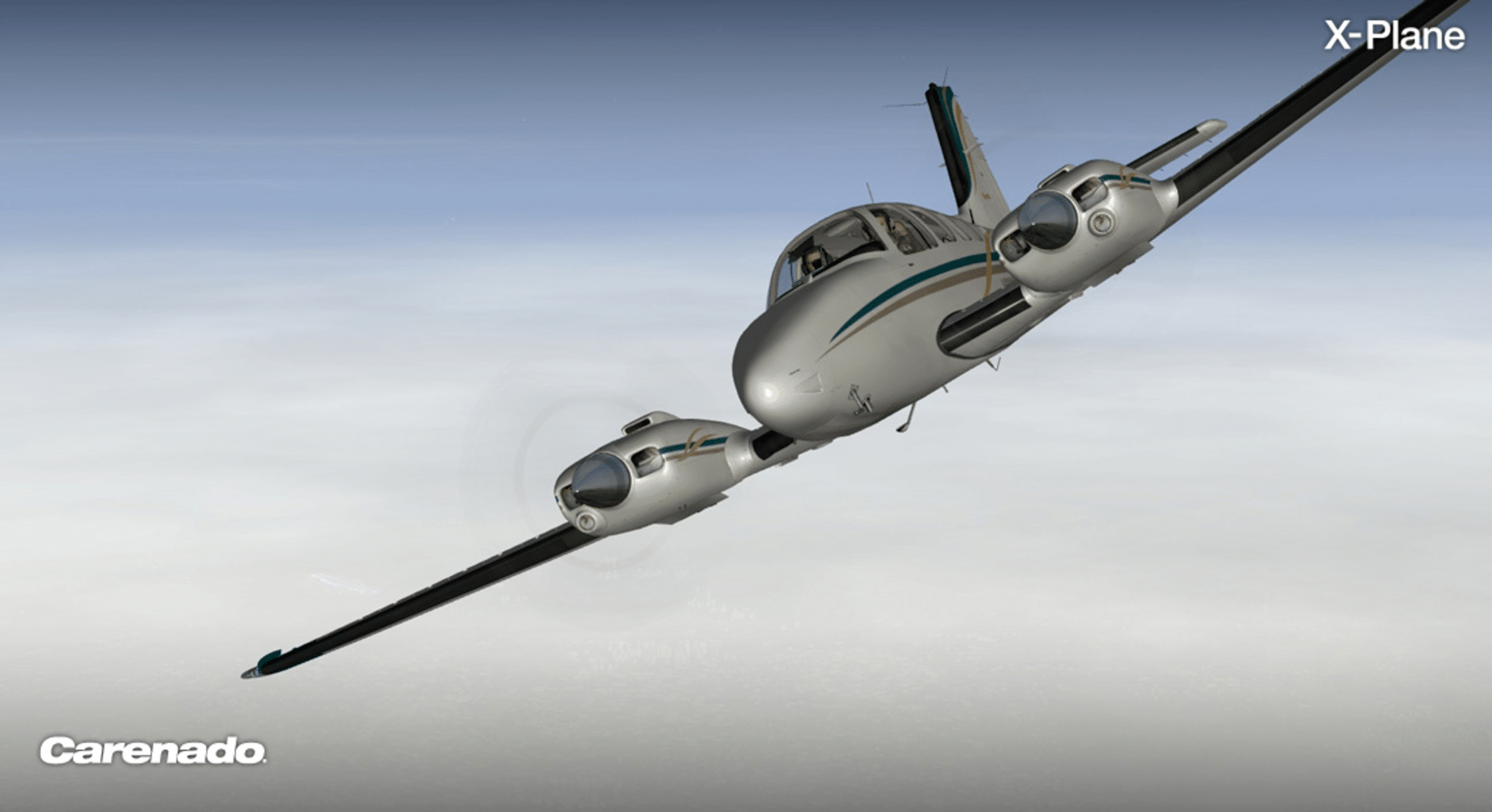 X-Plane 10 Global: Carenado - B58 Baron screenshot