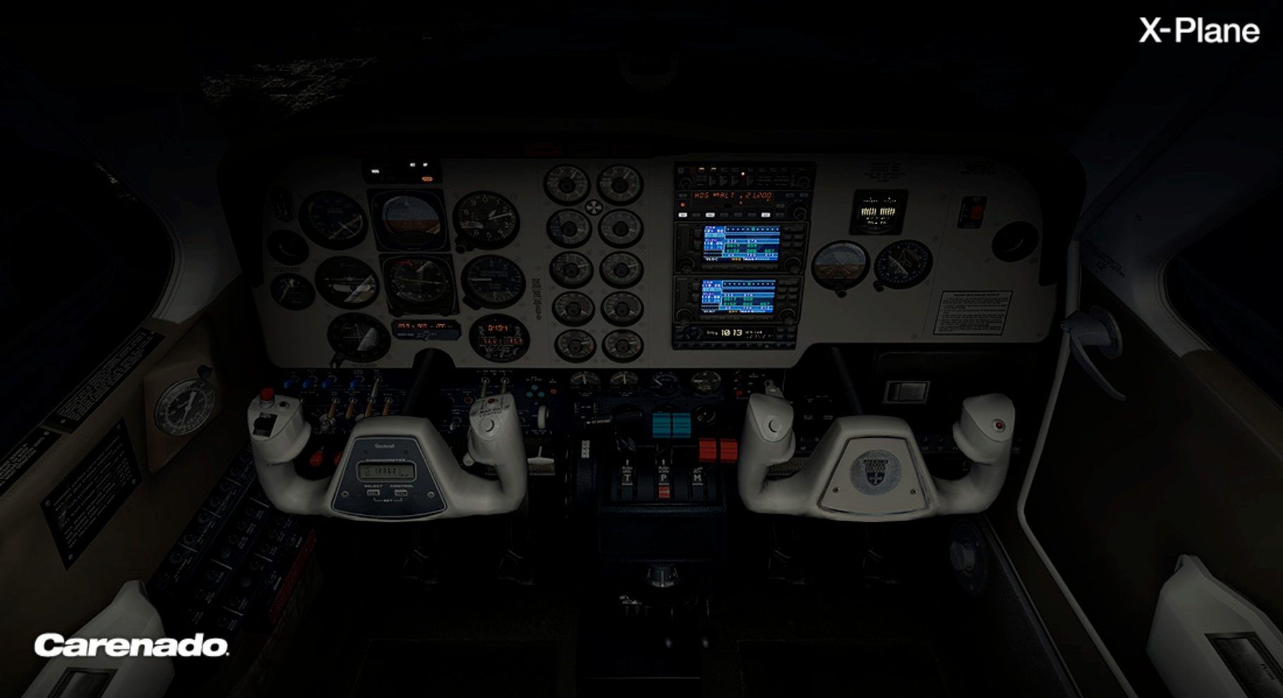 X-Plane 10 Global: Carenado - B58 Baron screenshot