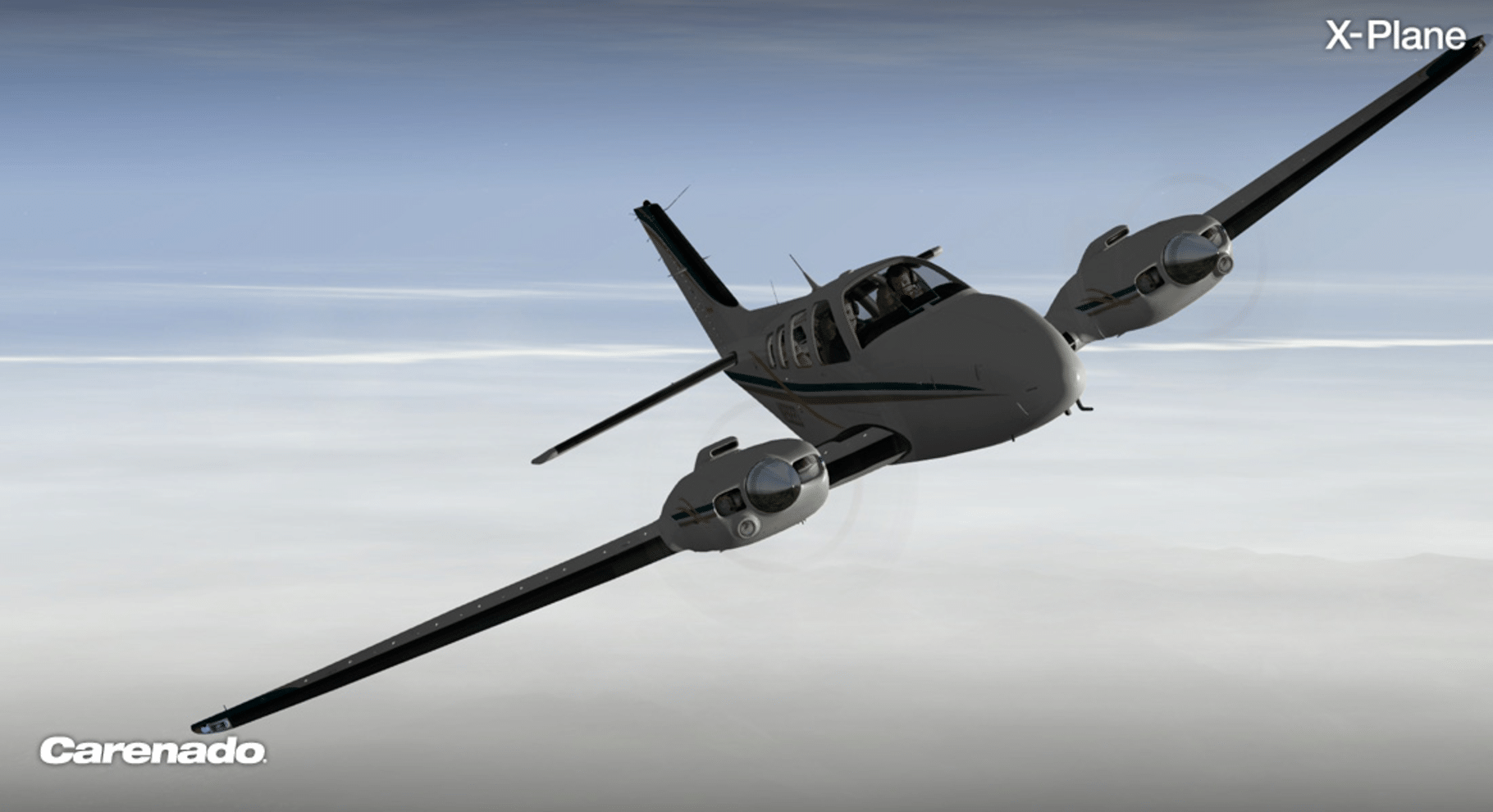 X-Plane 10 Global: Carenado - B58 Baron screenshot