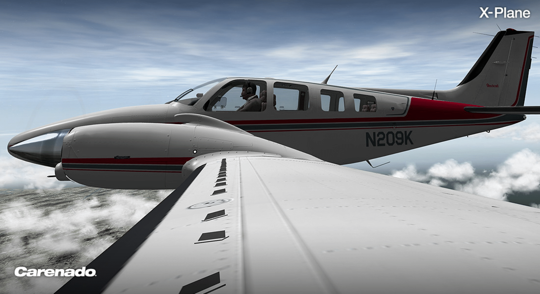 X-Plane 10 Global: Carenado - B58 Baron screenshot