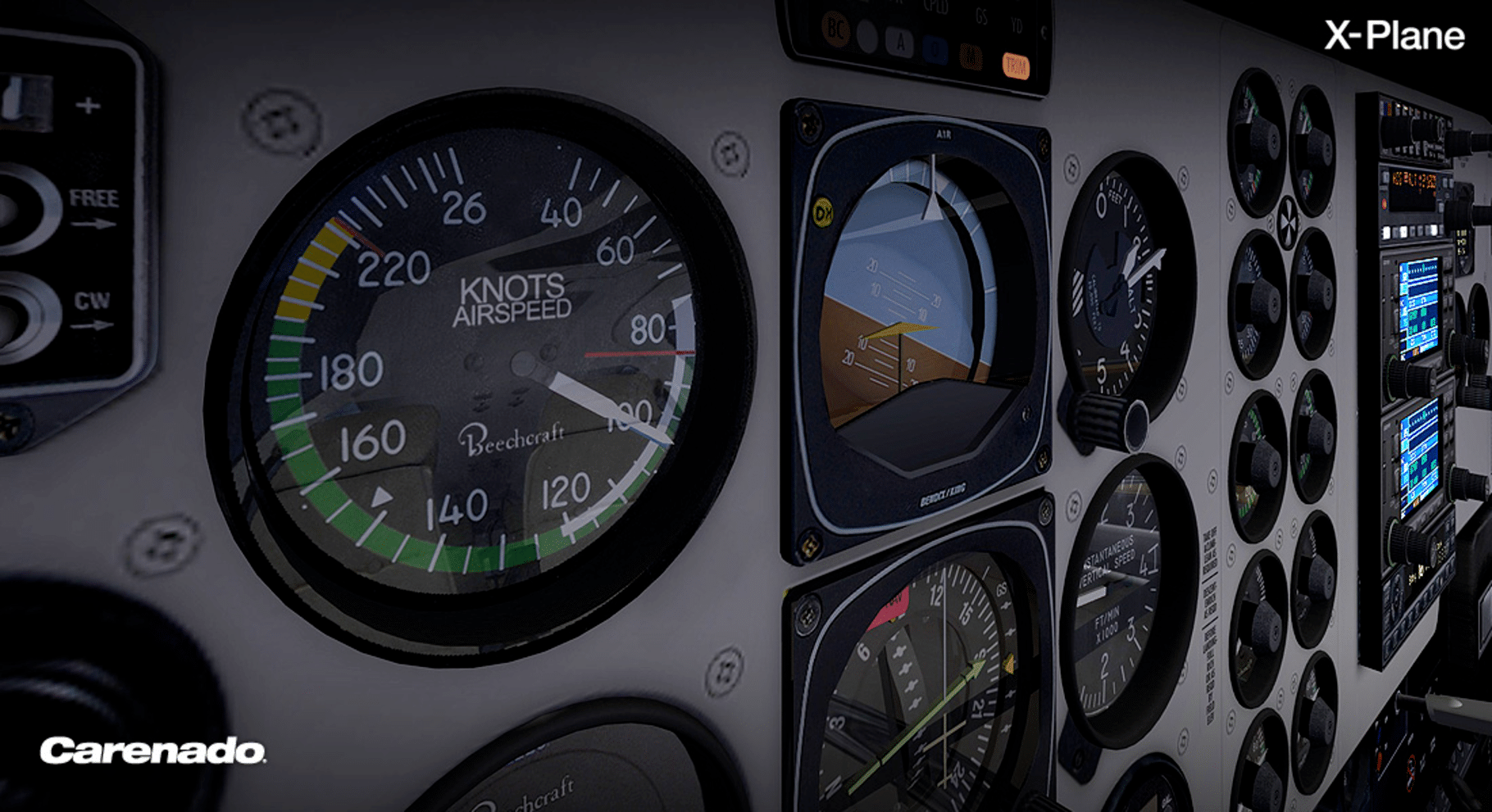 X-Plane 10 Global: Carenado - B58 Baron screenshot