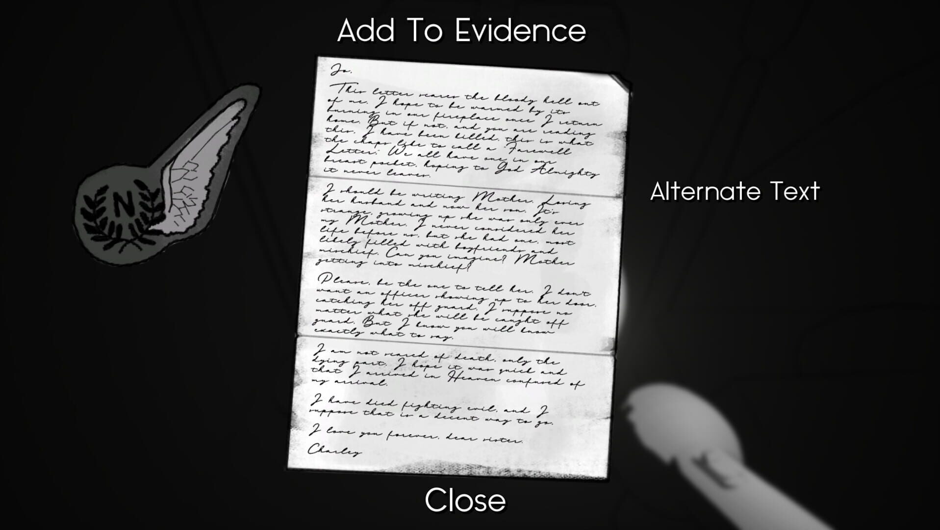D.W. Dagger: Chapter One - Screenshot