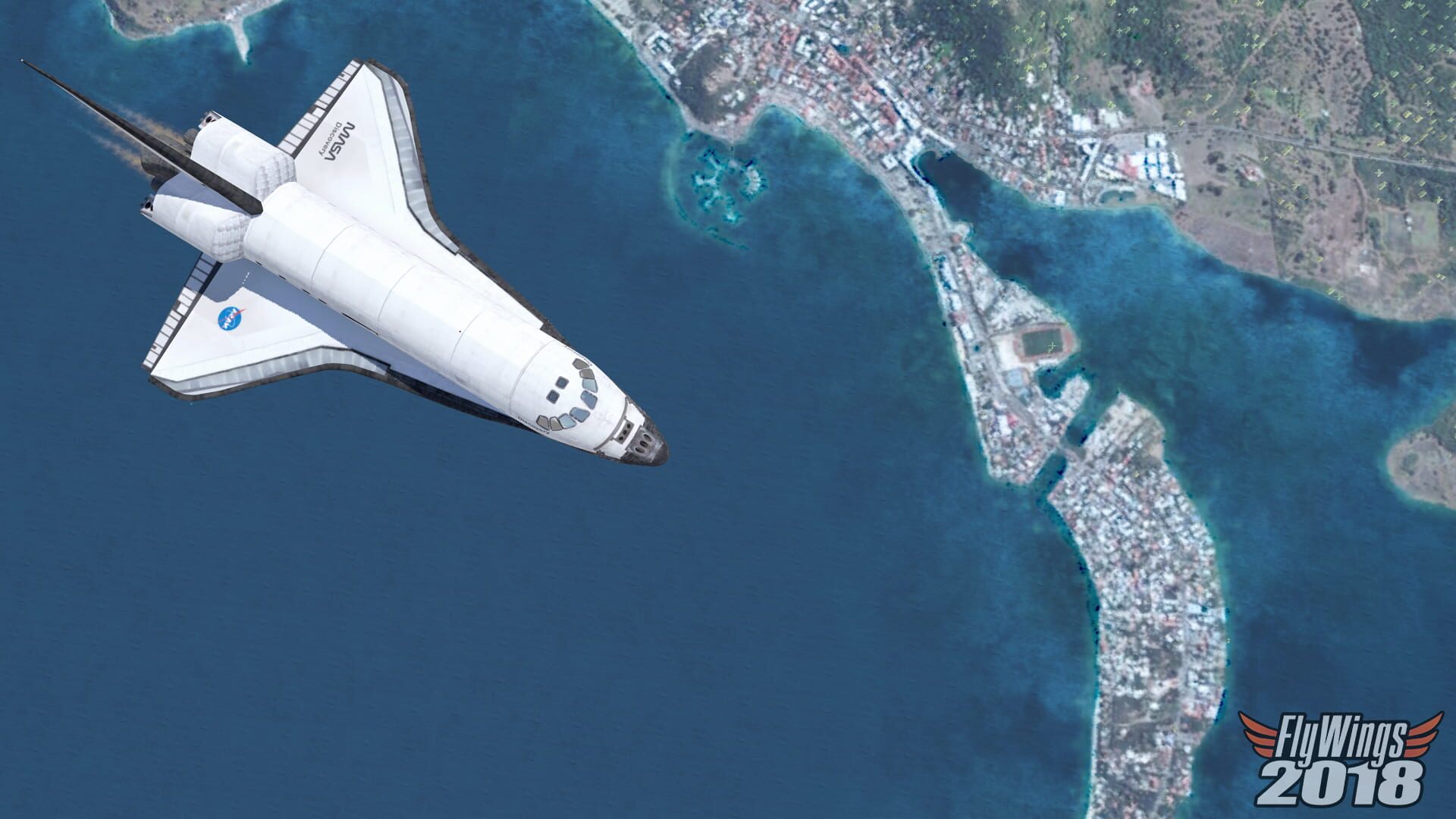 FlyWings 2018 Flight Simulator: Space Shuttle Family - Screenshot