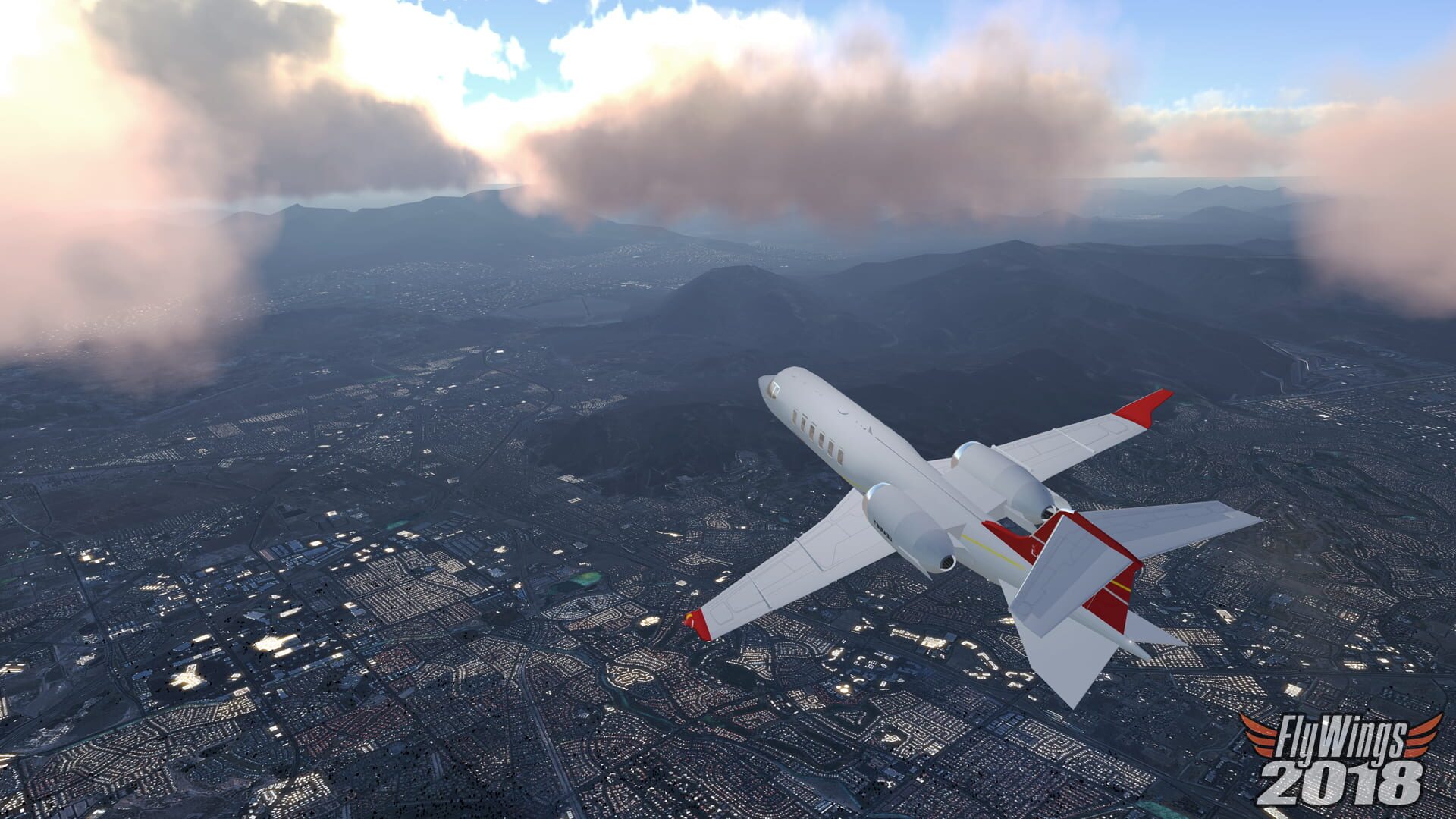 FlyWings 2018 Flight Simulator: Learjet Family - Screenshot