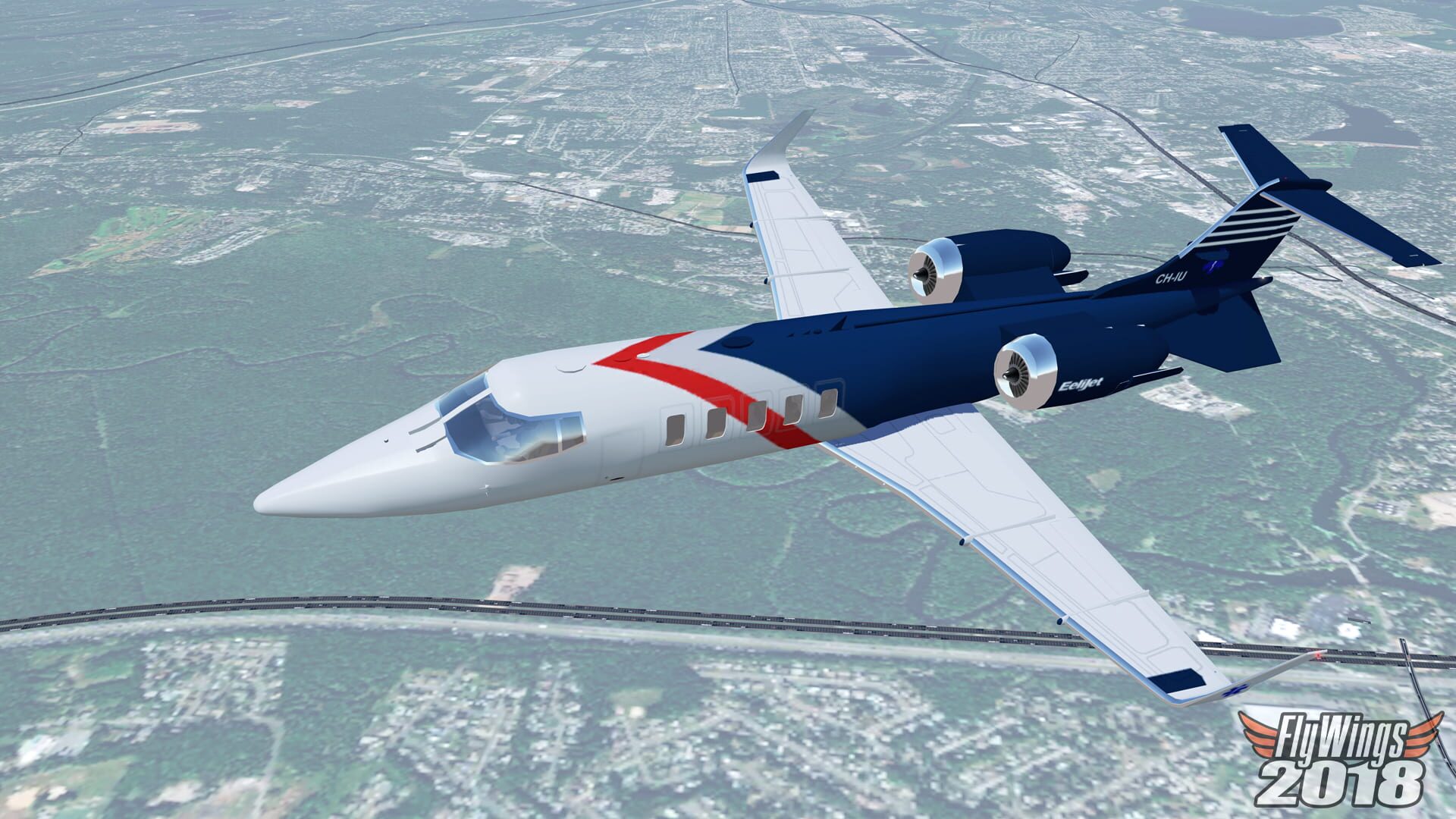 FlyWings 2018 Flight Simulator: Learjet Family - Screenshot