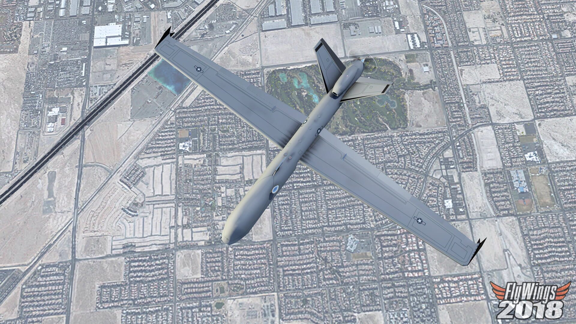 FlyWings 2018 Flight Simulator: Drones - Screenshot