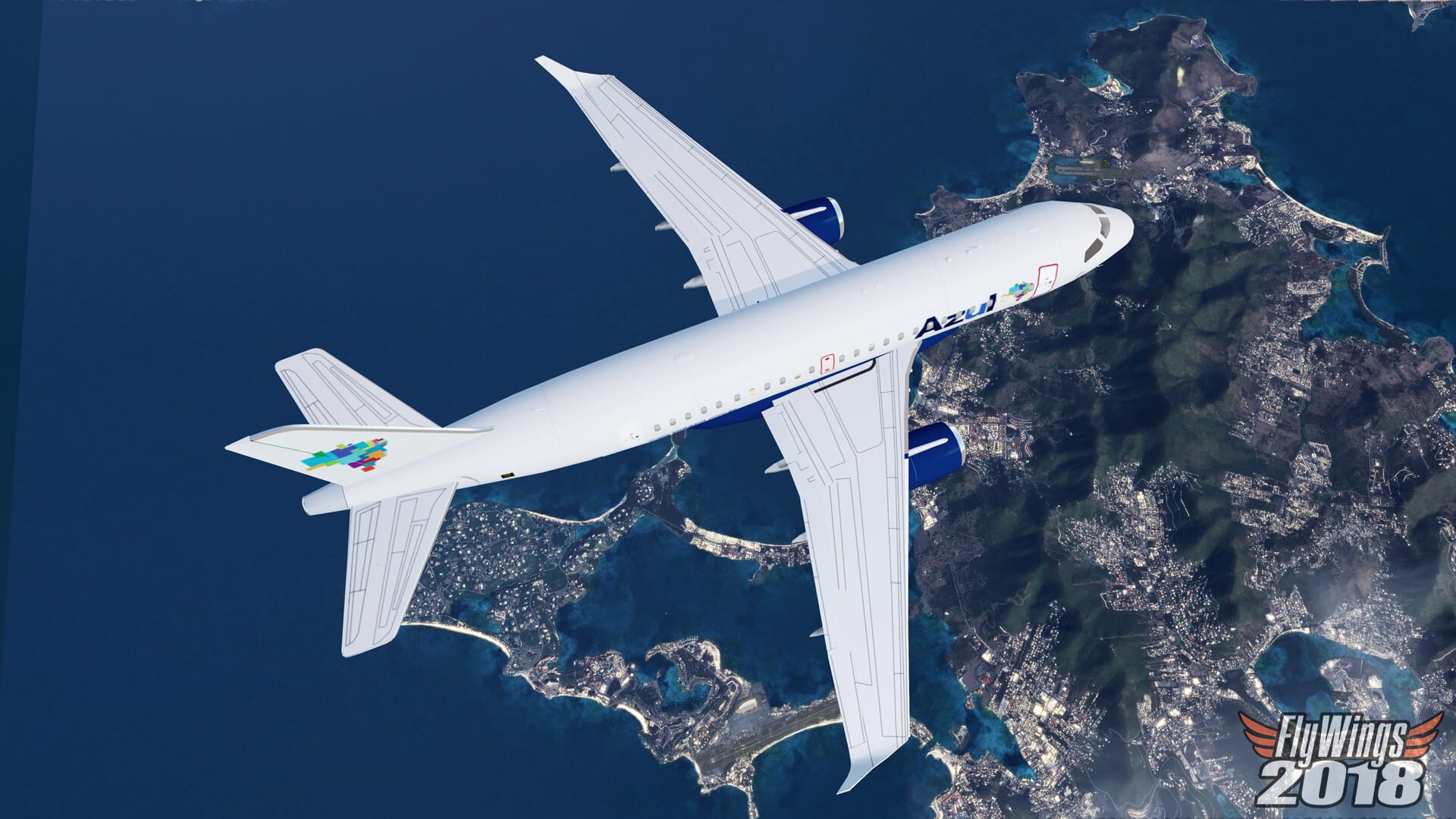 FlyWings 2018 Flight Simulator: Embraer 170 Family - Screenshot