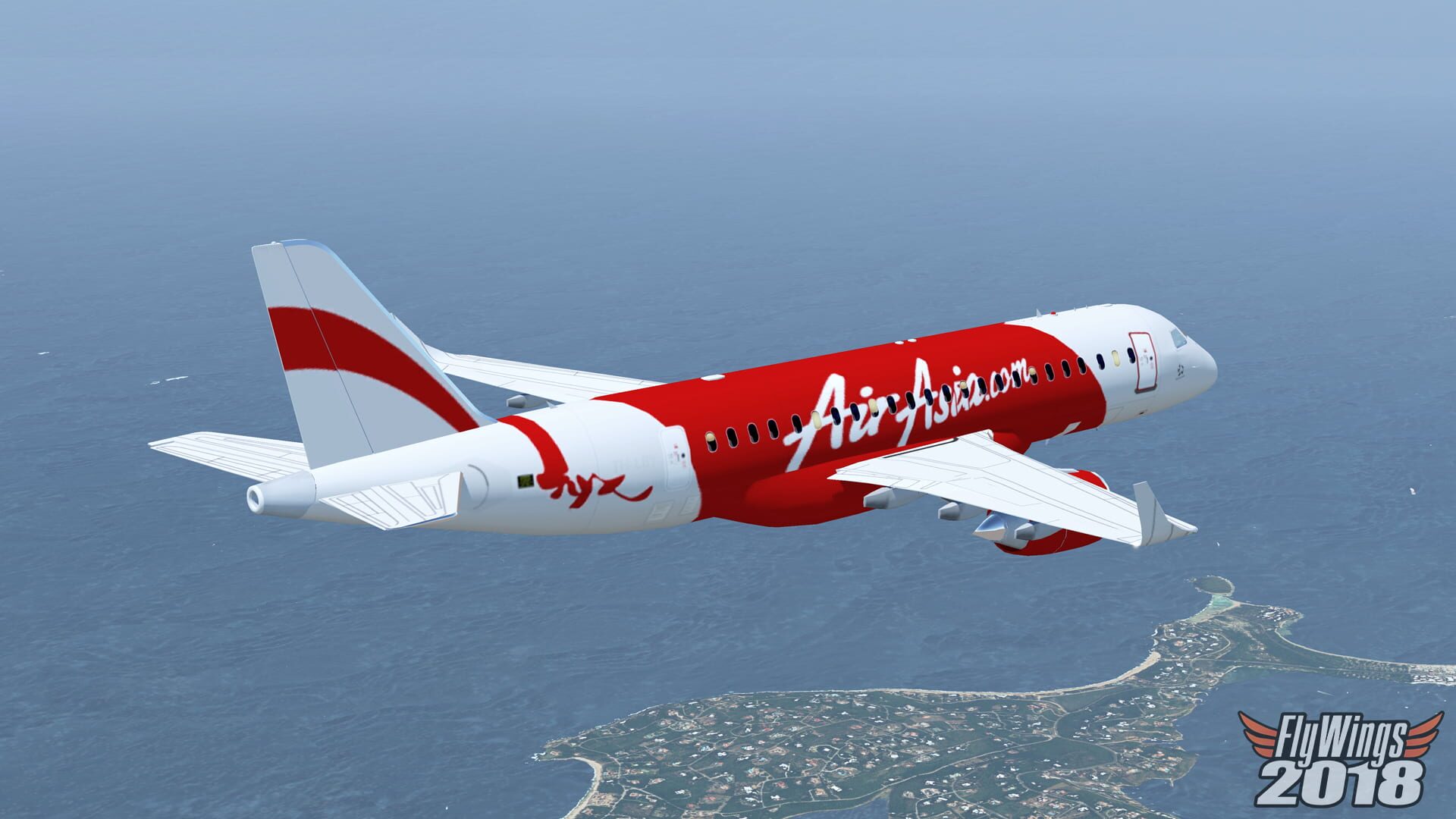 FlyWings 2018 Flight Simulator: Embraer 170 Family - Screenshot