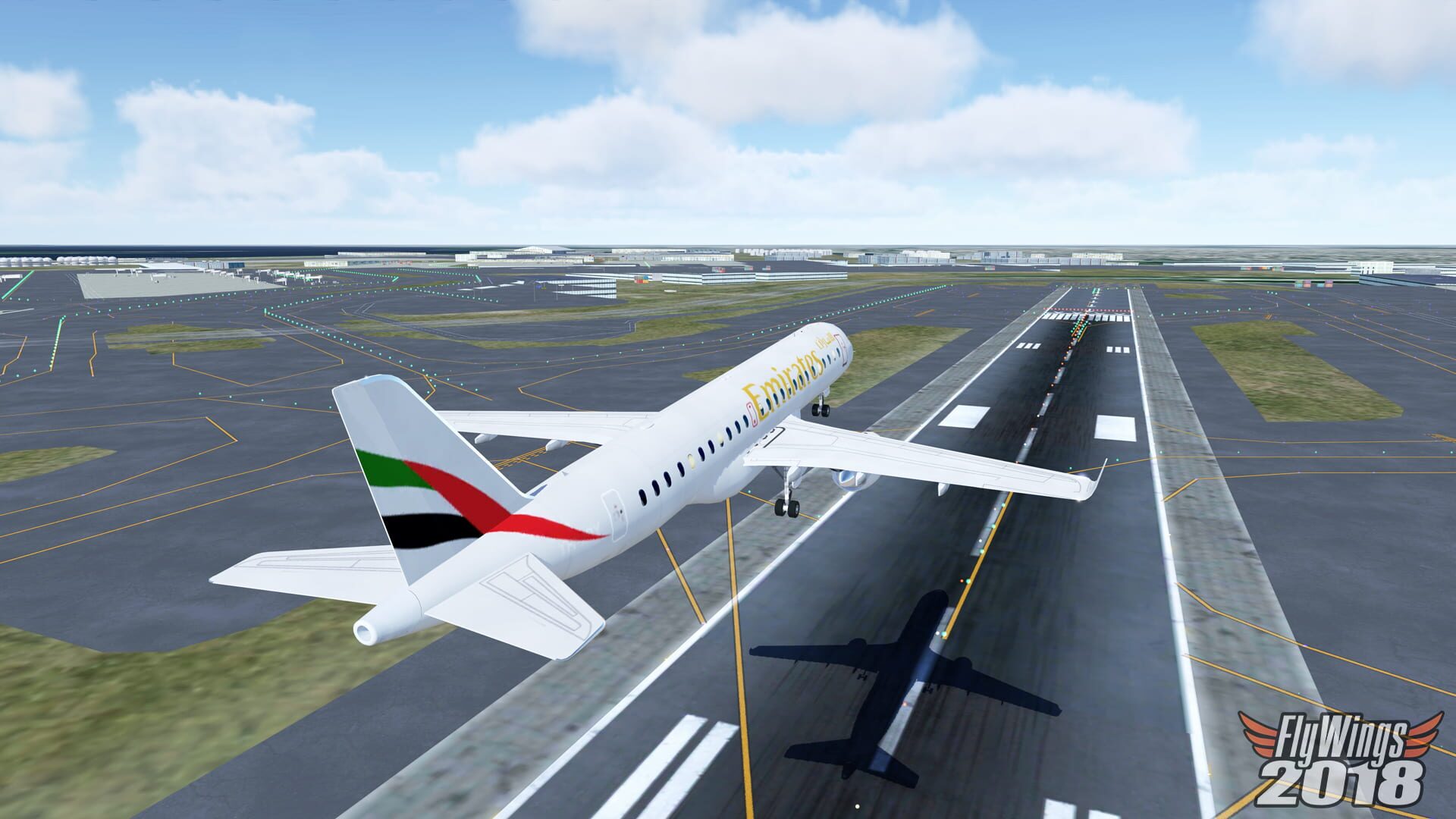 FlyWings 2018 Flight Simulator: Embraer 190 Family - Screenshot