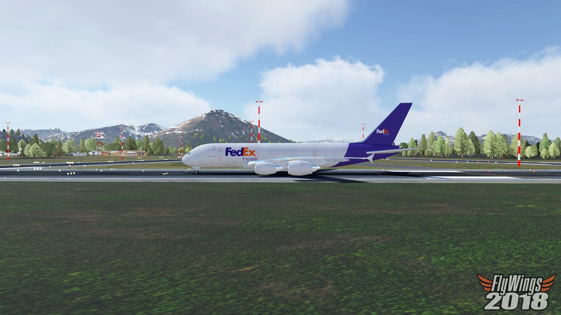 FlyWings 2018 Flight Simulator: Airbus A380 Family - Screenshot