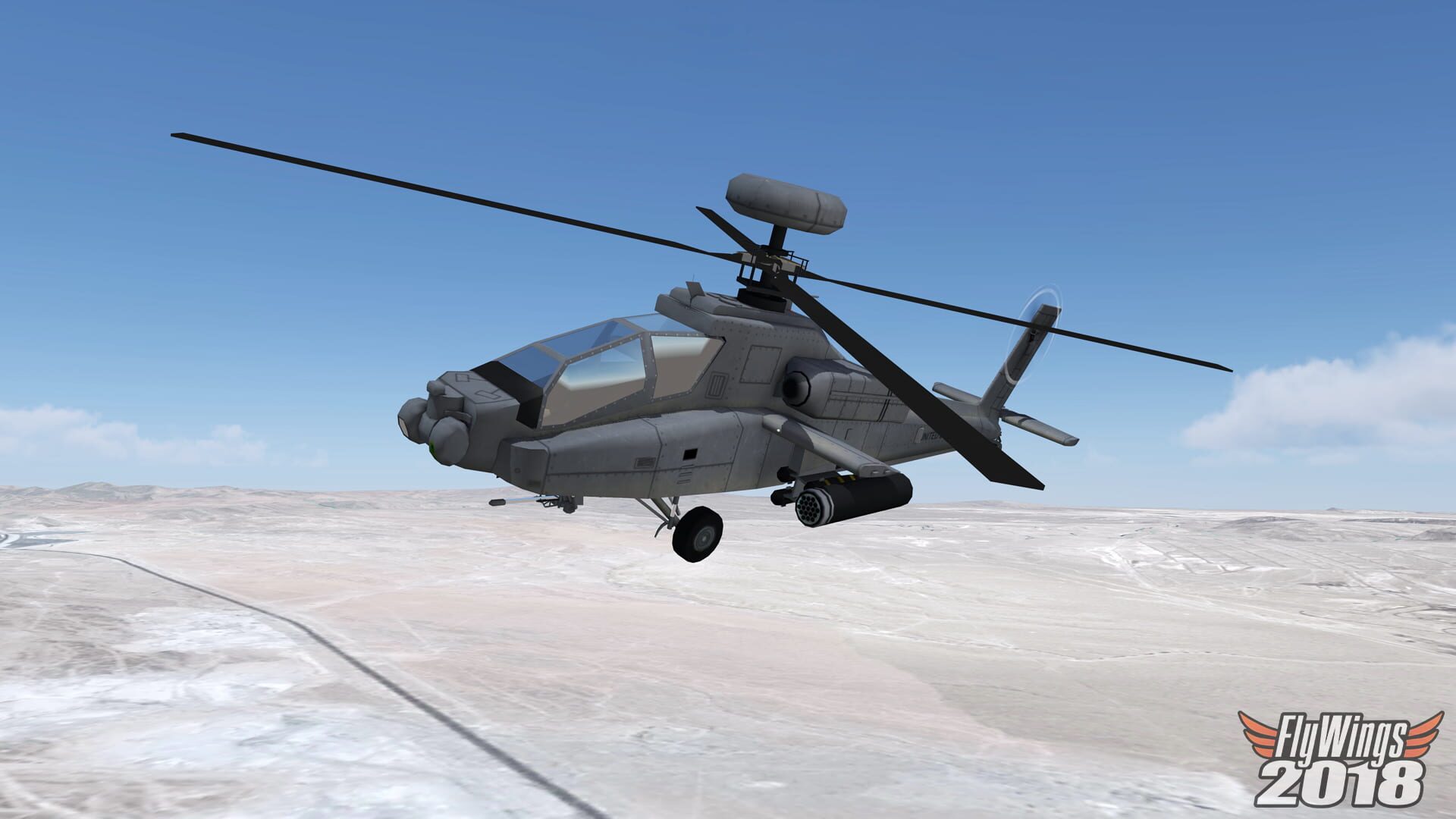FlyWings 2018 Flight Simulator: Military Helicopters - Screenshot