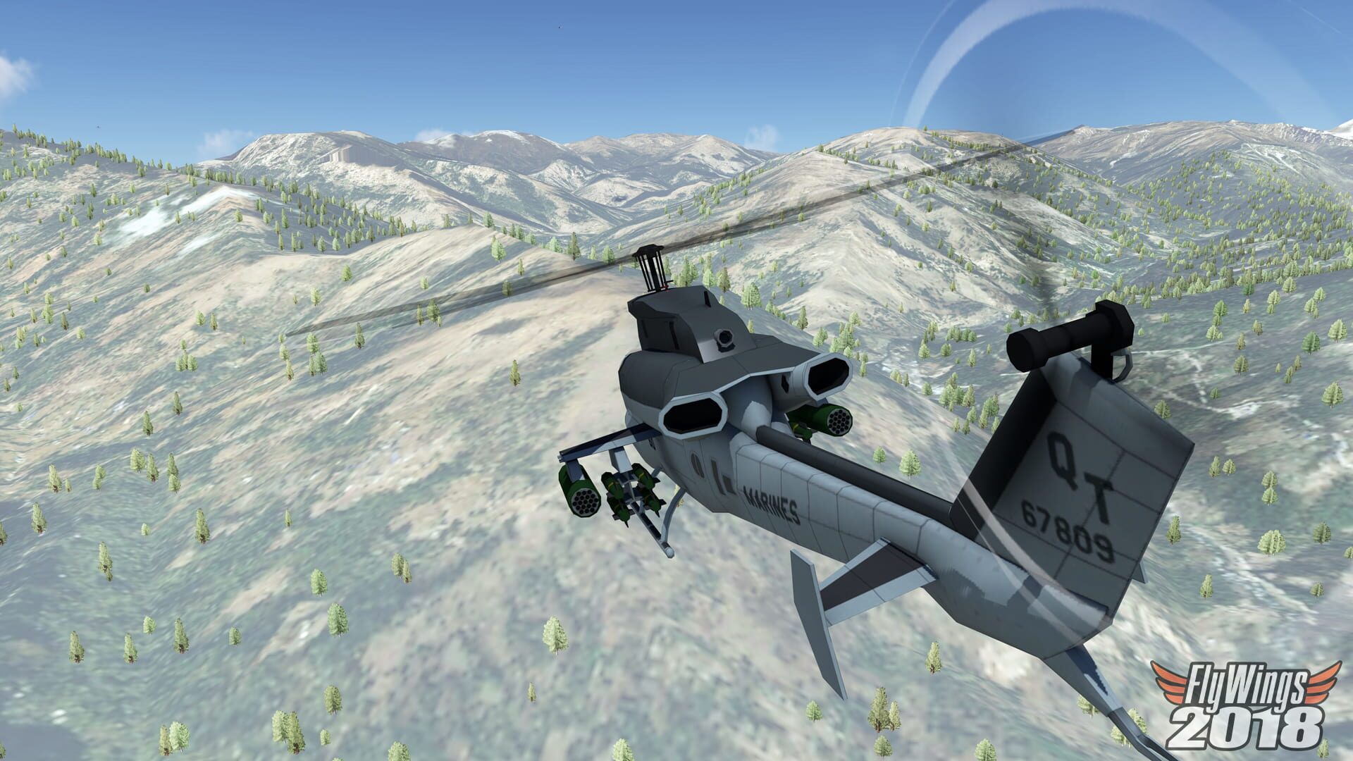 FlyWings 2018 Flight Simulator: Military Helicopters - Screenshot