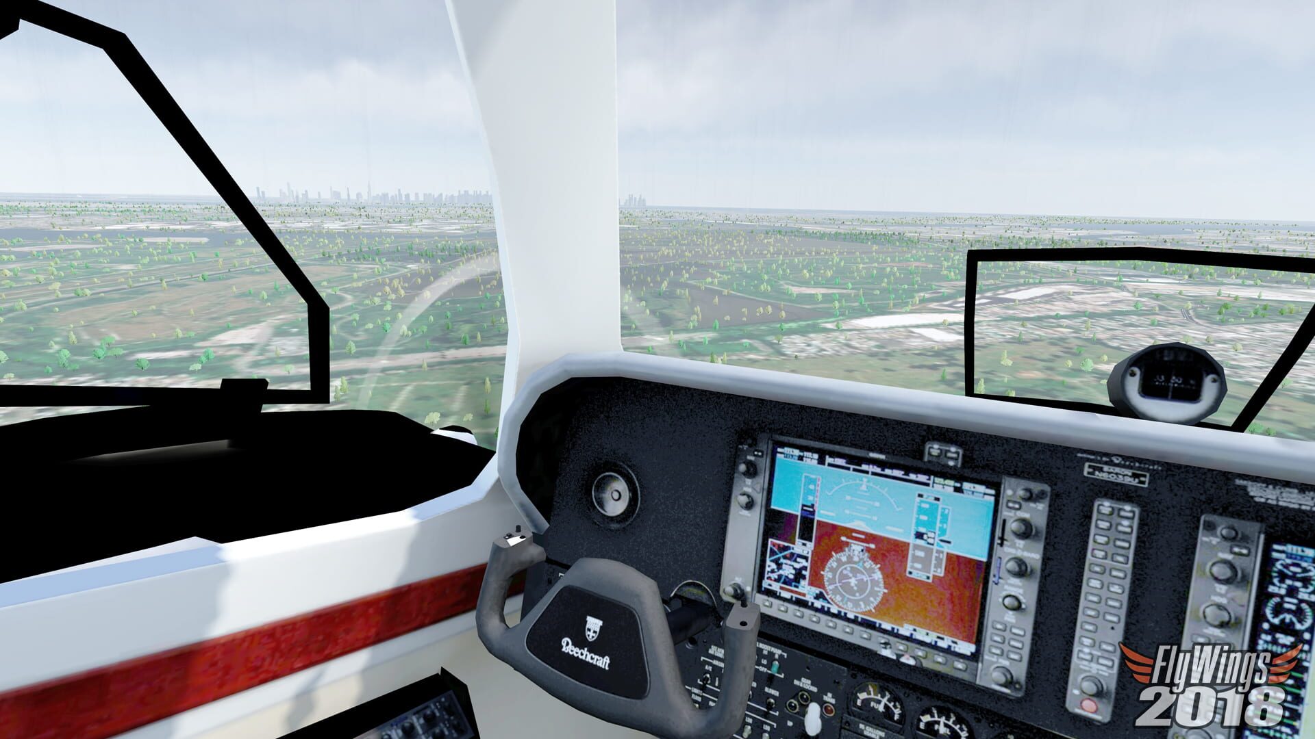 FlyWings 2018 Flight Simulator: Baron G58 - Screenshot