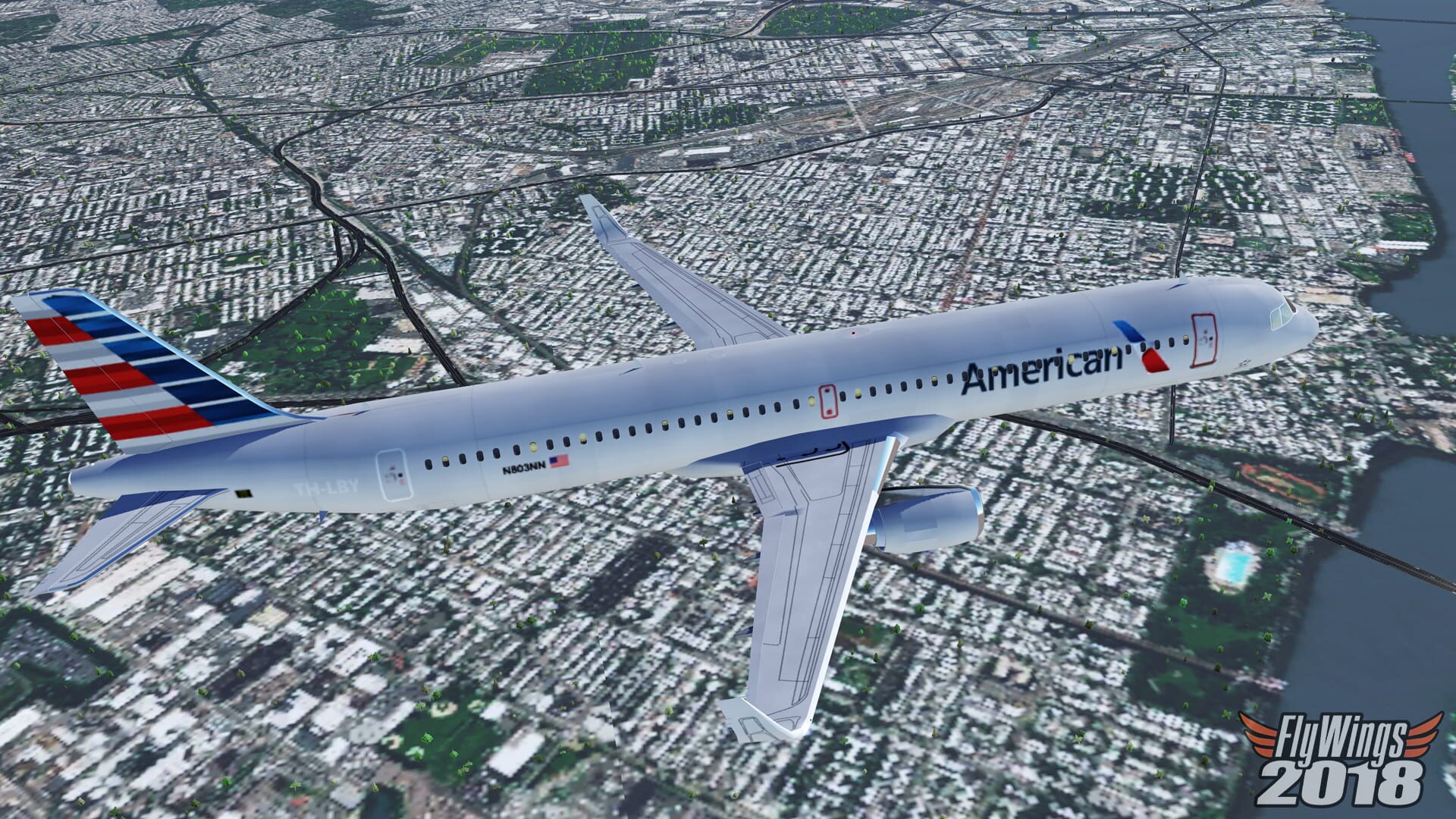 FlyWings 2018 Flight Simulator: Airbus A320 Family - Screenshot