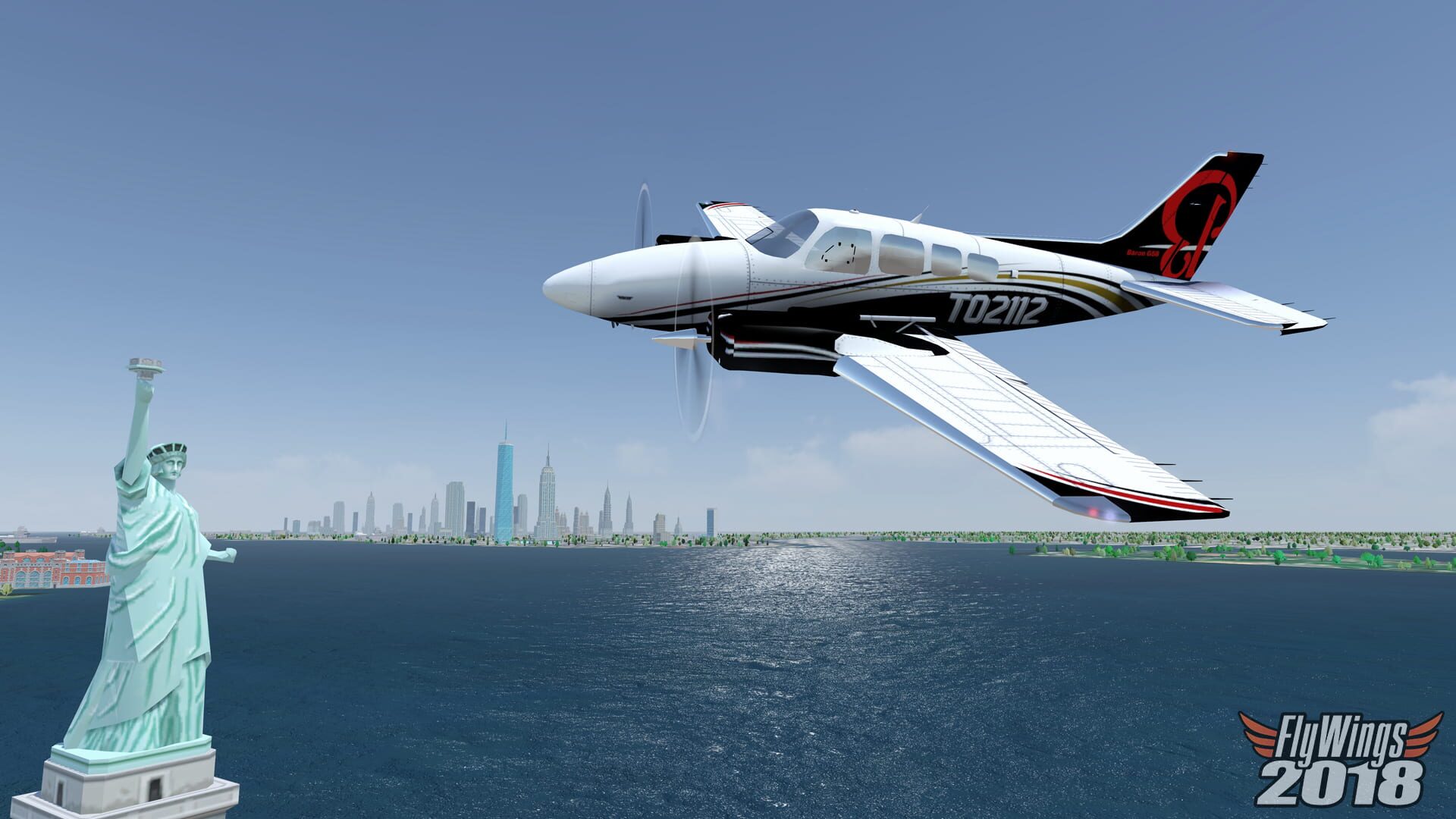 FlyWings 2018 Flight Simulator: Baron G58 - Screenshot