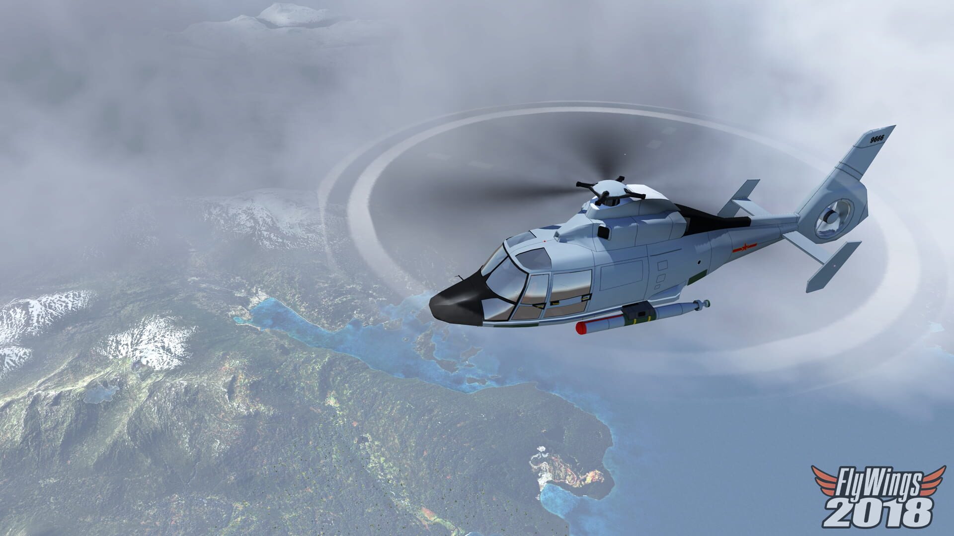 FlyWings 2018 Flight Simulator: Military Helicopters - Screenshot