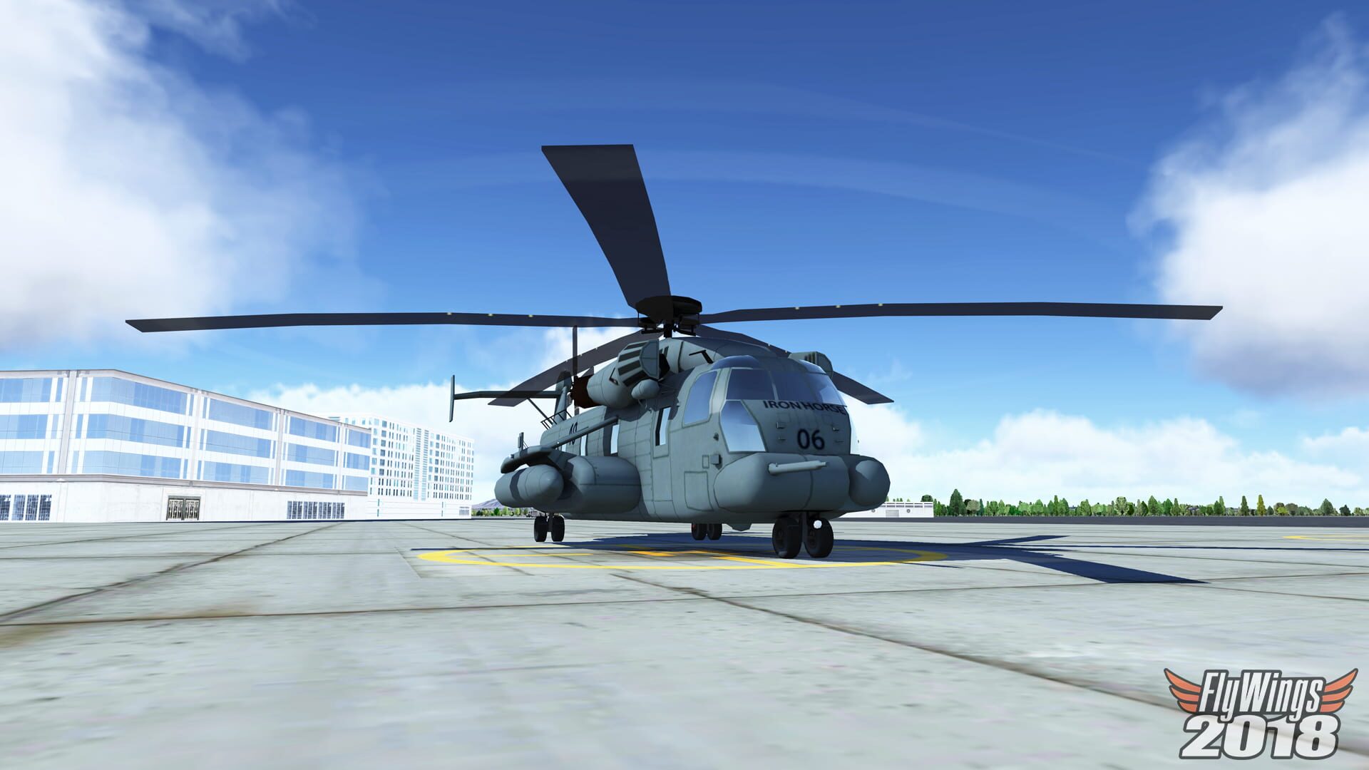 FlyWings 2018 Flight Simulator: Military Helicopters - Screenshot