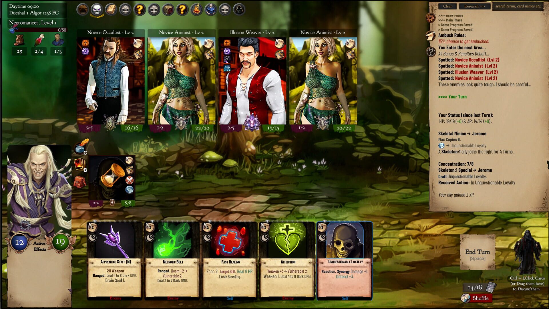 Erannorth Reborn: Canticum Noctem - Screenshot