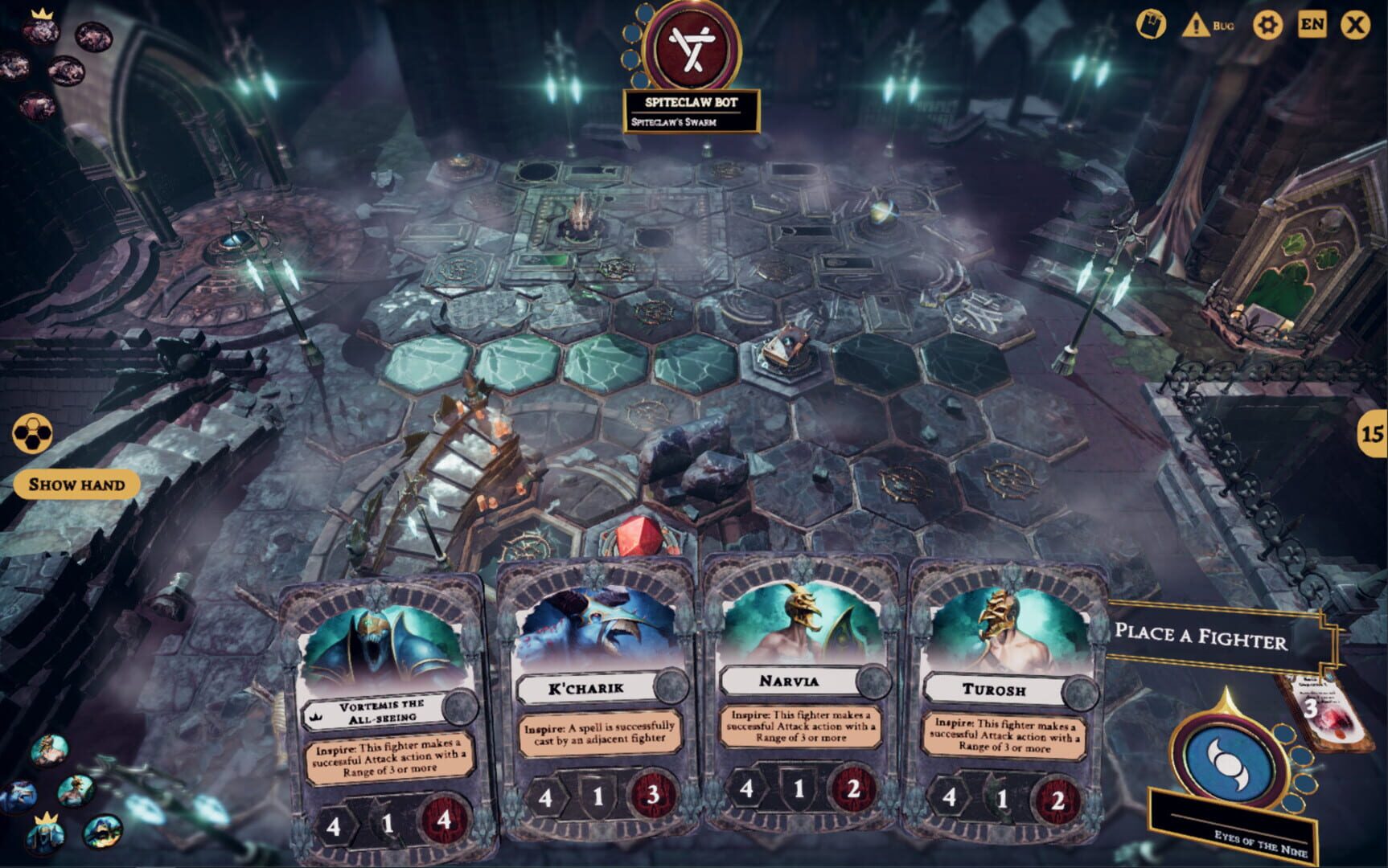 Warhammer Underworlds: Online - Warband: Eyes of the Nine - Screenshot