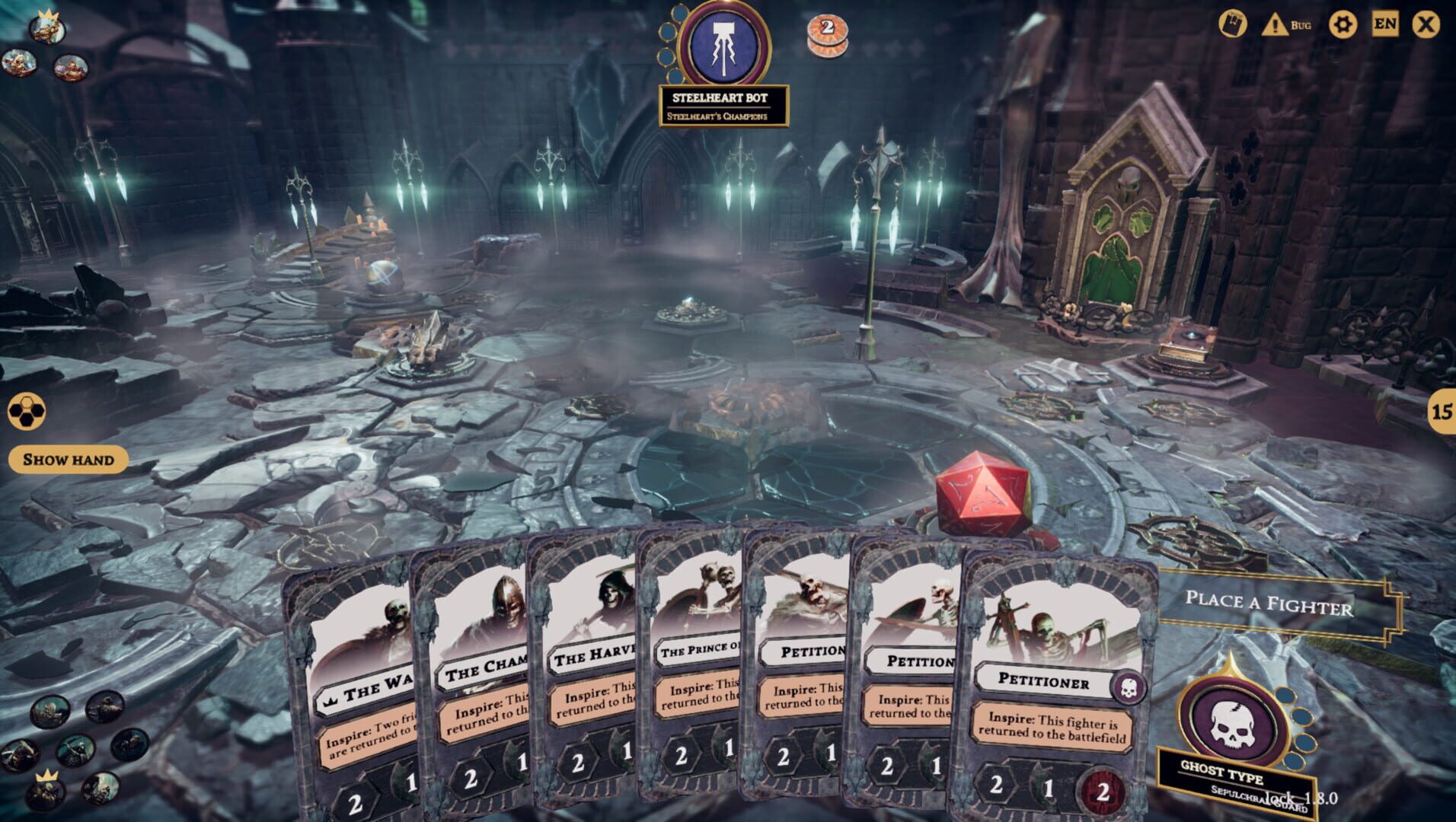 Warhammer Underworlds: Online - Warband: Sepulchral Guard - Screenshot
