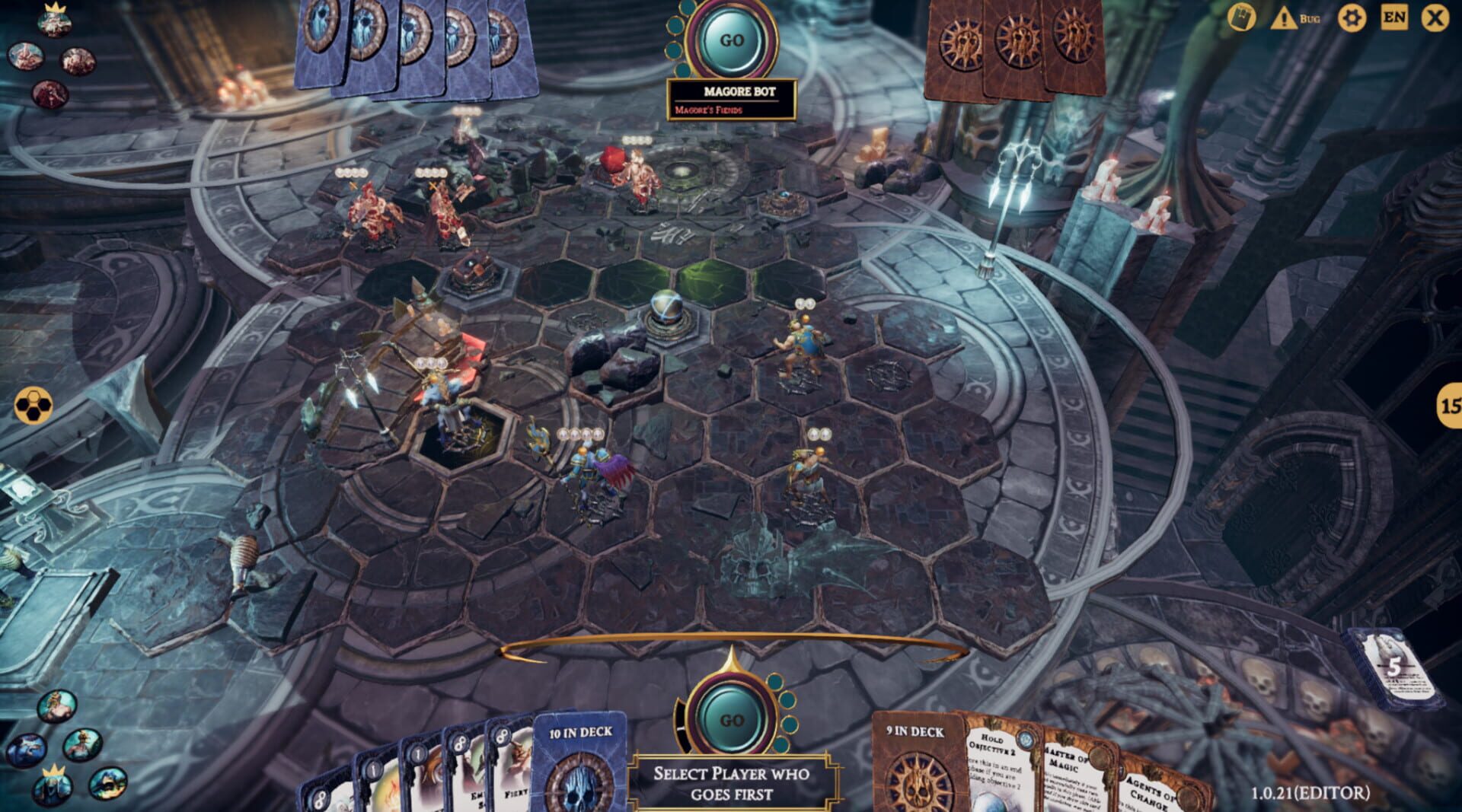Warhammer Underworlds: Online - Warband: Eyes of the Nine - Screenshot
