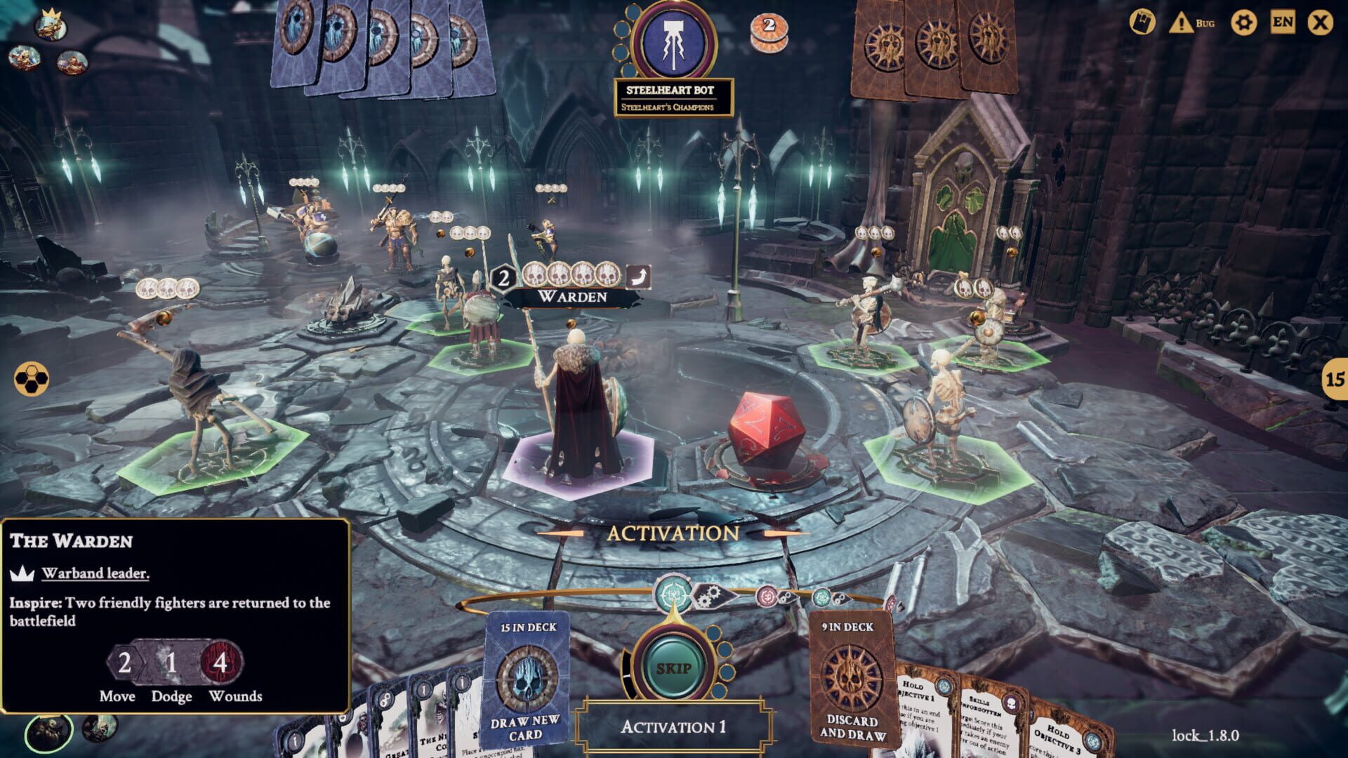 Warhammer Underworlds: Online - Warband: Sepulchral Guard - Screenshot