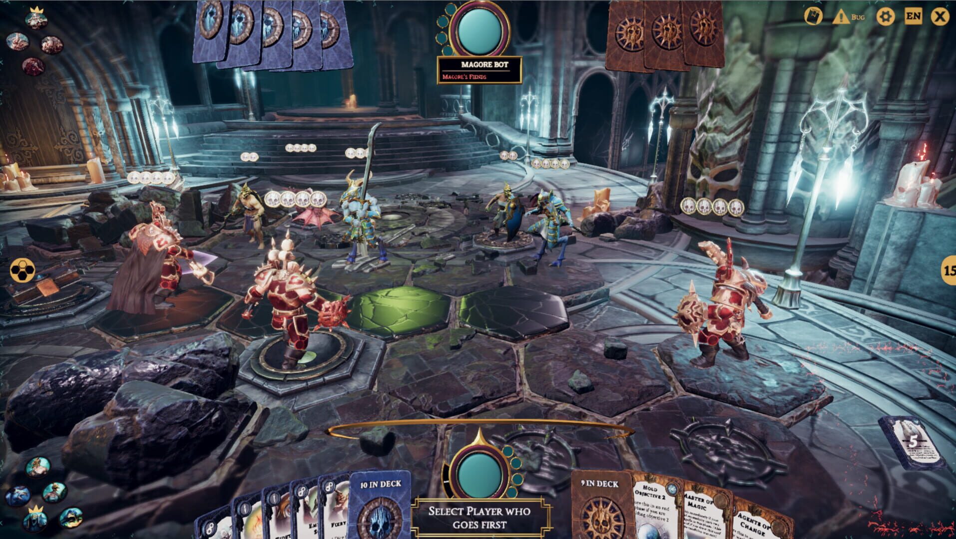 Warhammer Underworlds: Online - Warband: Eyes of the Nine - Screenshot