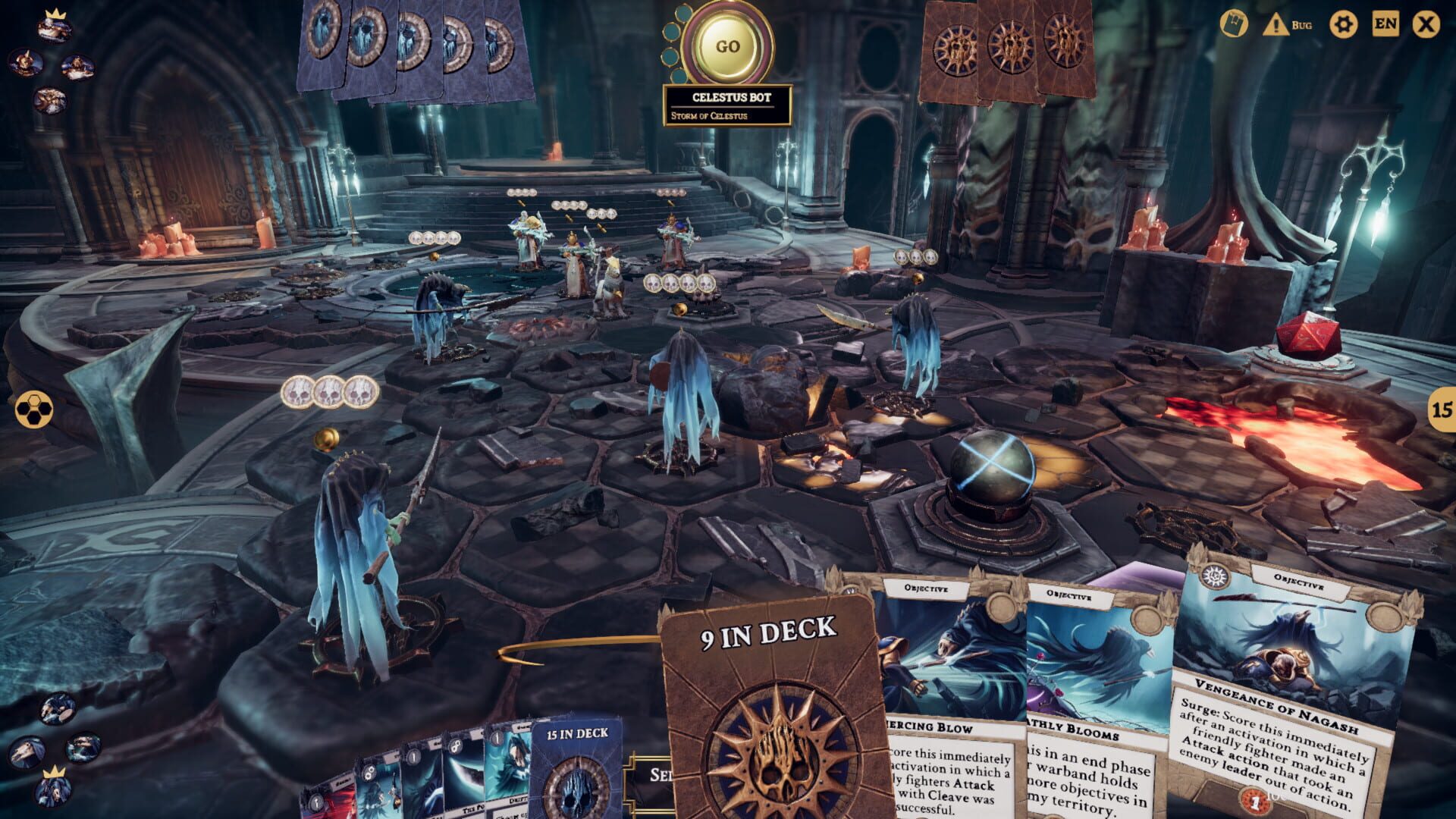 Warhammer Underworlds: Online - Warband: Drepur's Wraithcreepers - Screenshot