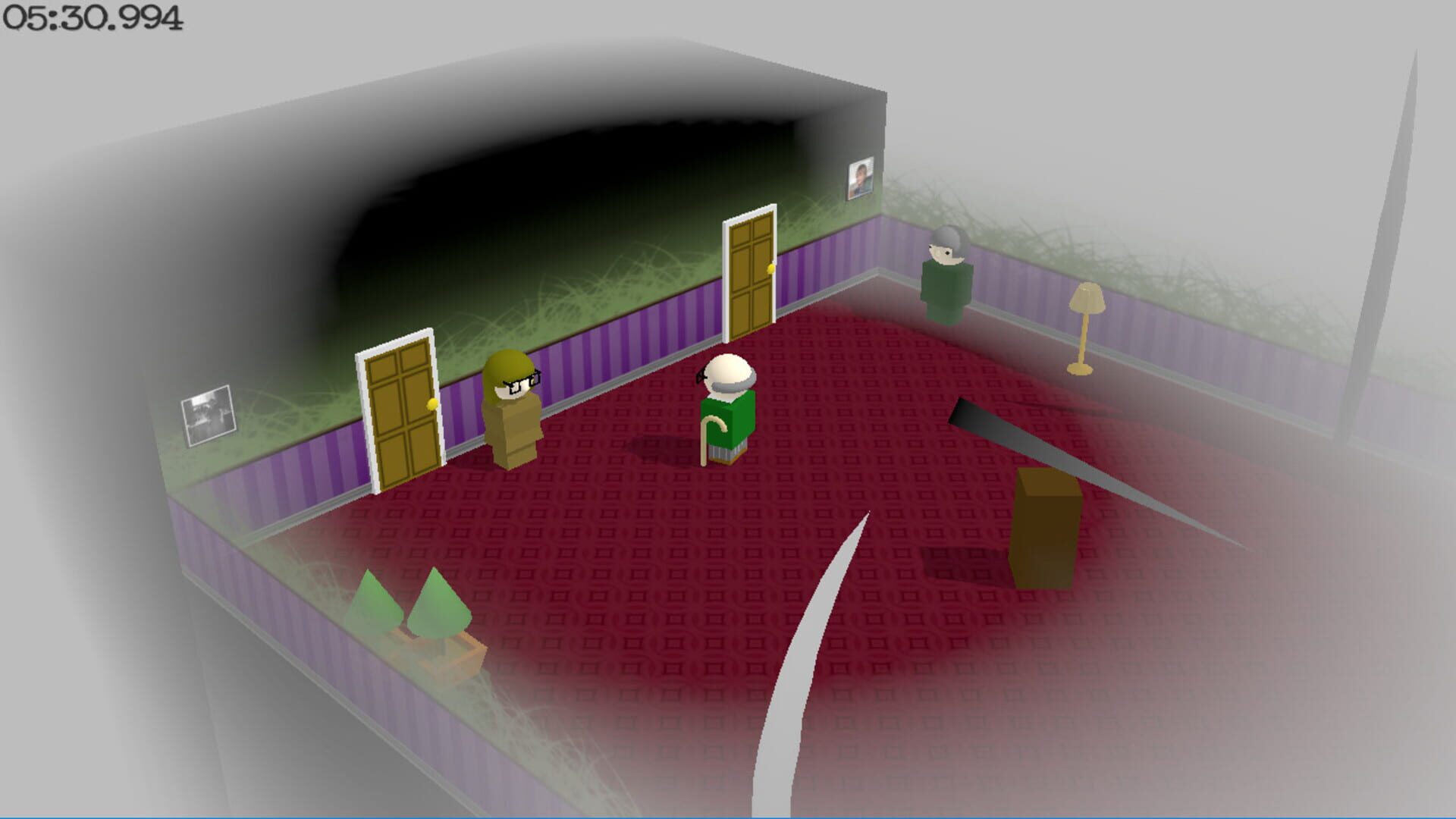 The Blue Box: YWDH (You Will Die Here) - Screenshot