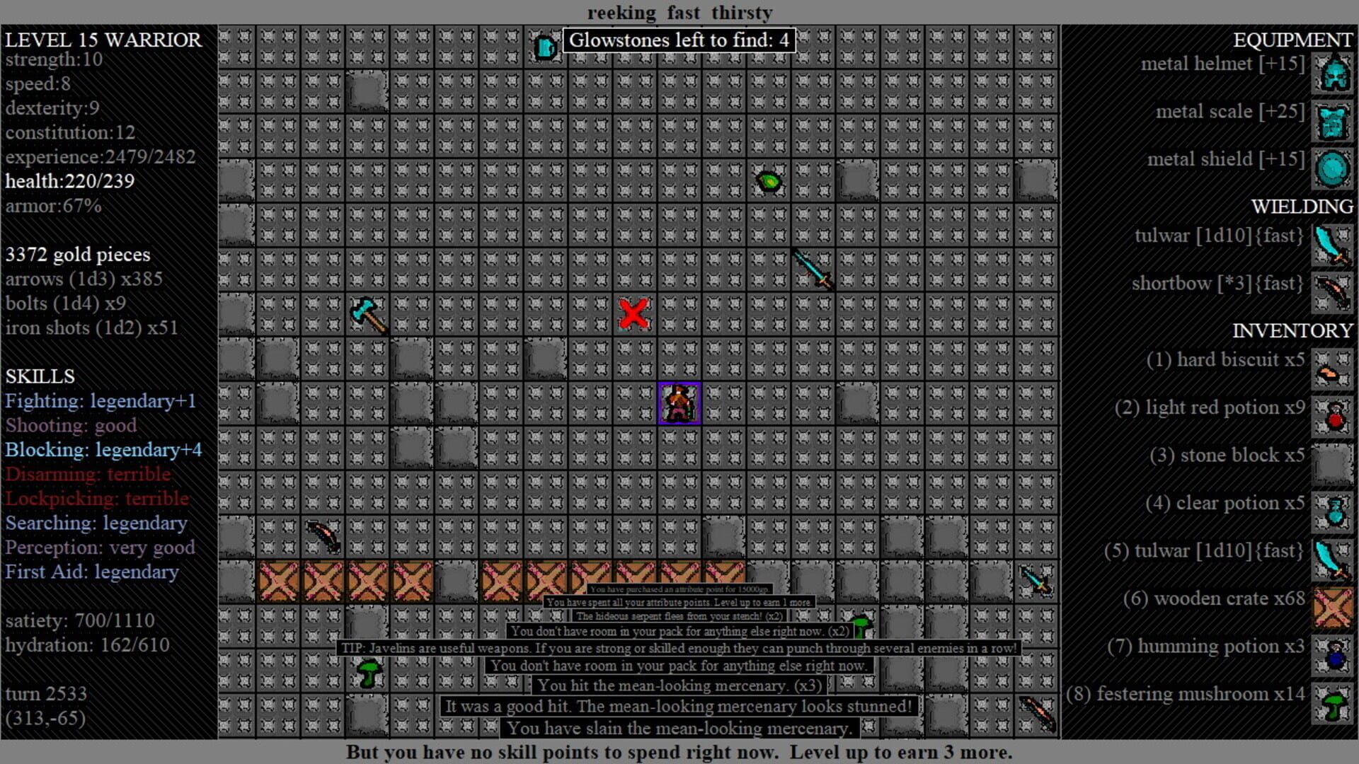 Basic Rogue - Screenshot