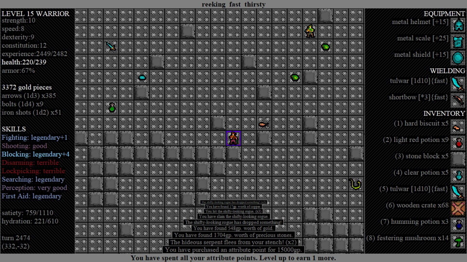 Basic Rogue - Screenshot
