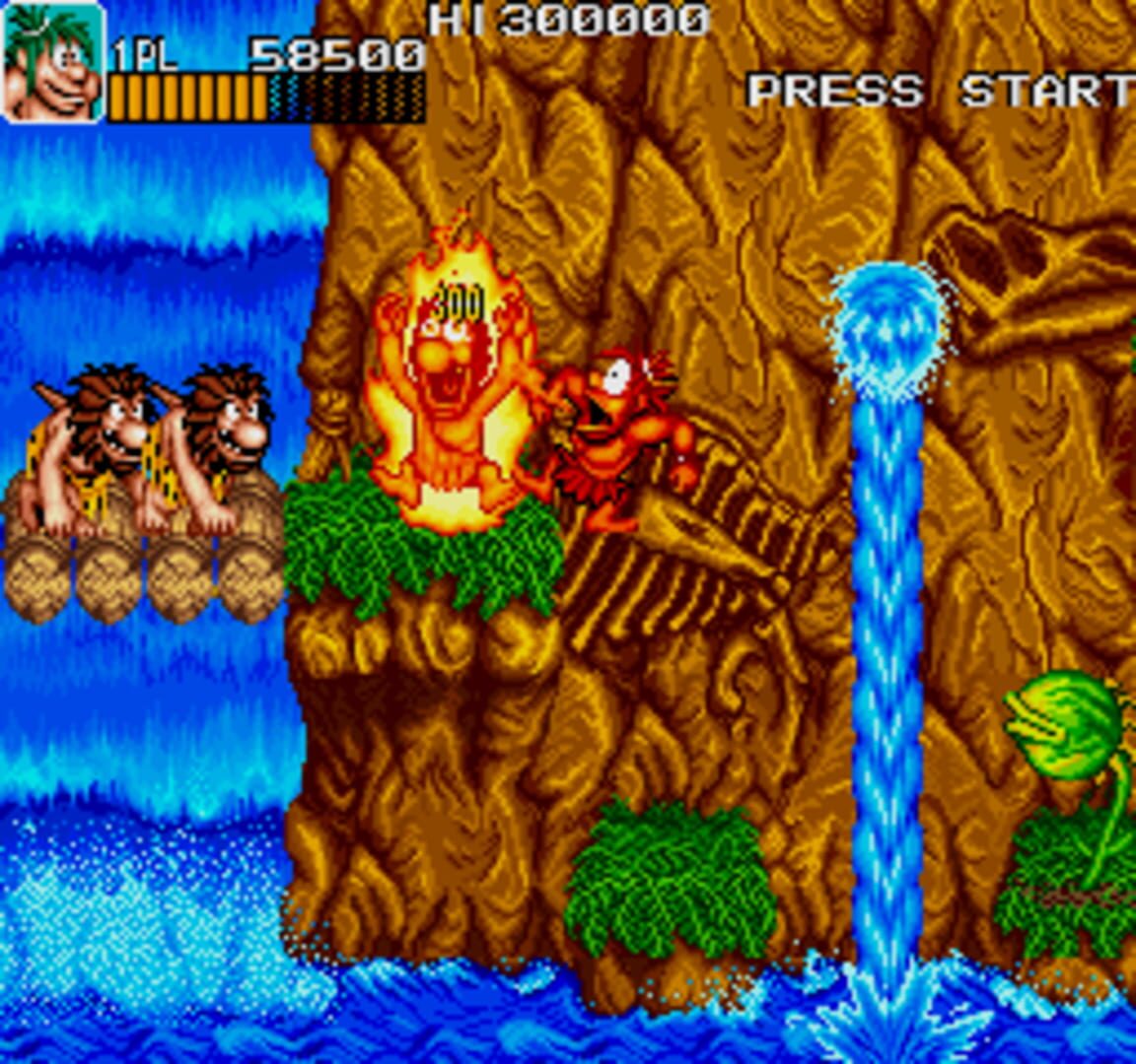 Captura de pantalla - Caveman Ninja