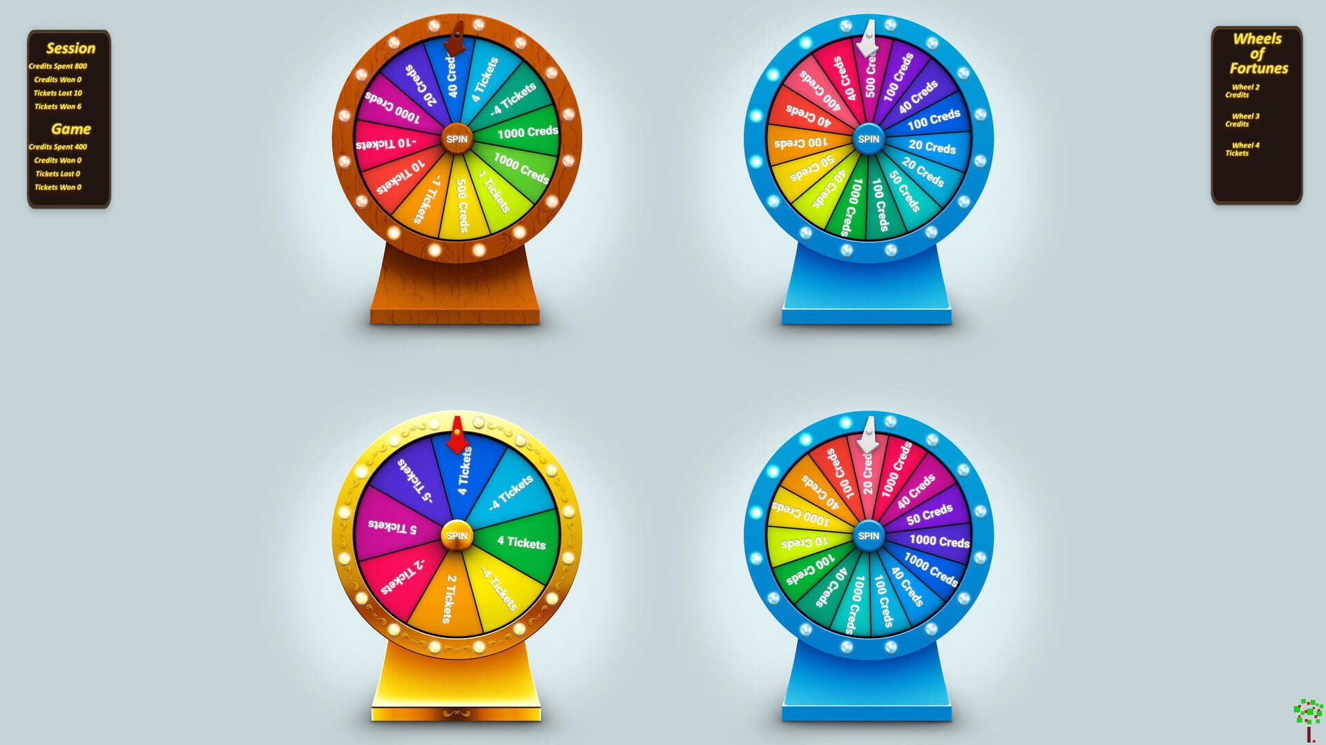 My Neighborhood Arcade: Wheels of Fortunes Unit - Screenshot