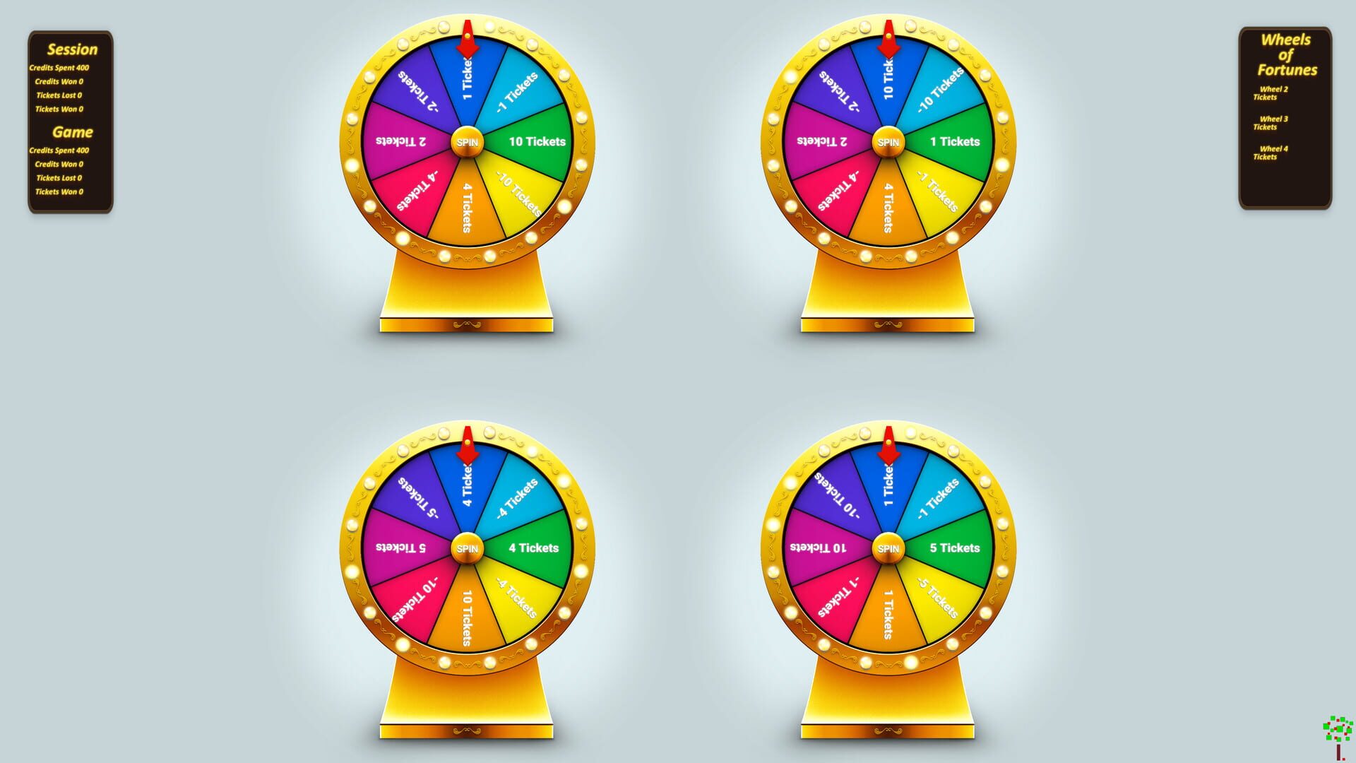 My Neighborhood Arcade: Wheels of Fortunes Unit - Screenshot