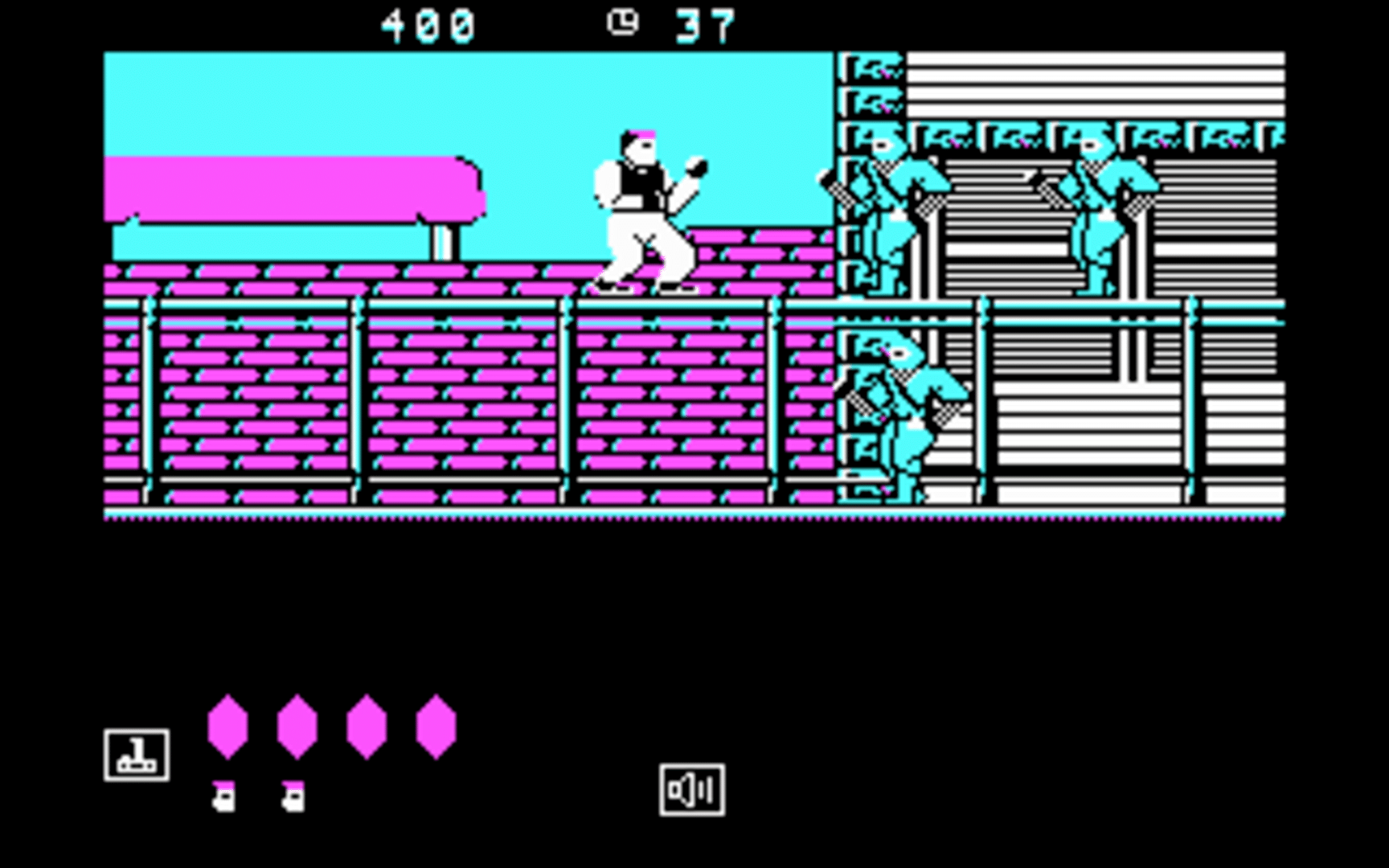 Bad Dudes vs. Dragon Ninja screenshot