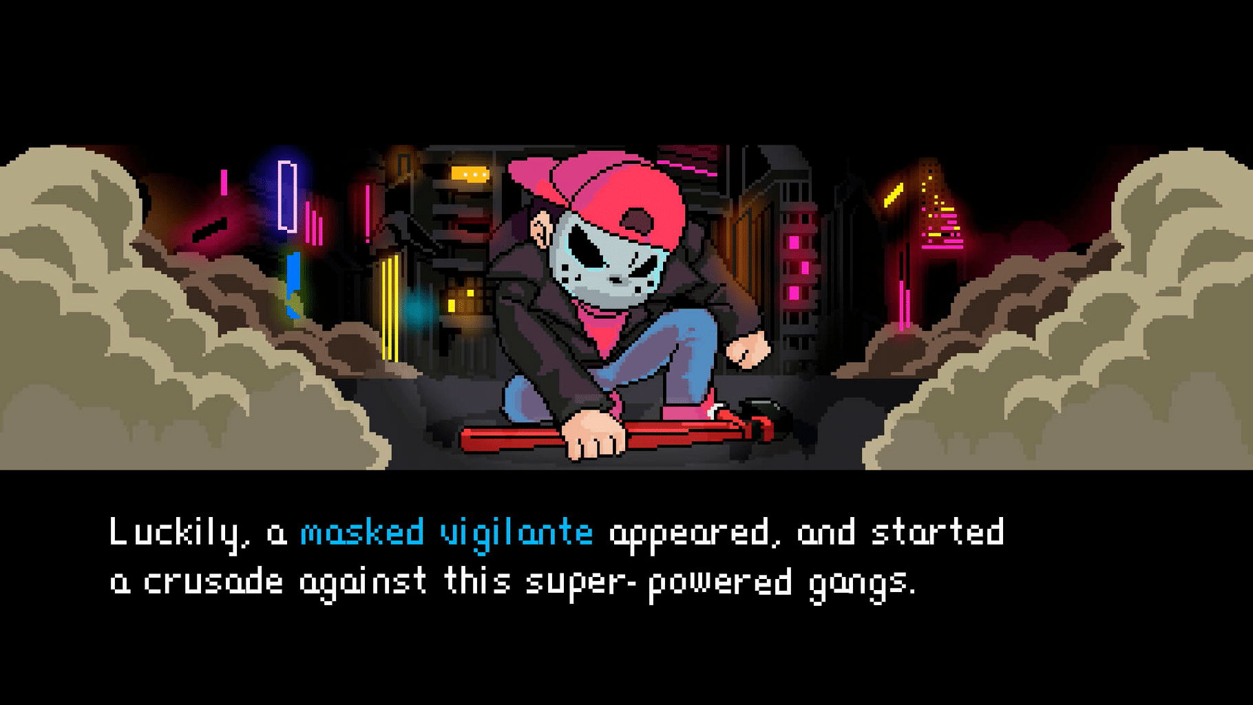 Neon City Riders: Super-Powered Edition screenshot