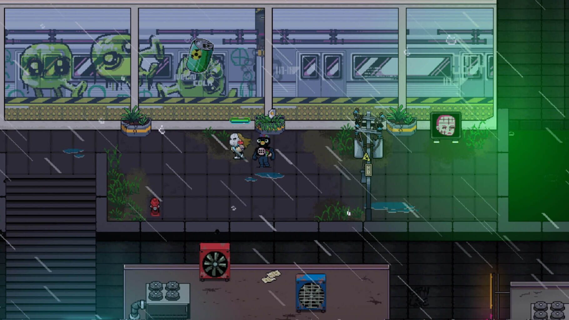 Neon City Riders: Super-Powered Edition screenshot