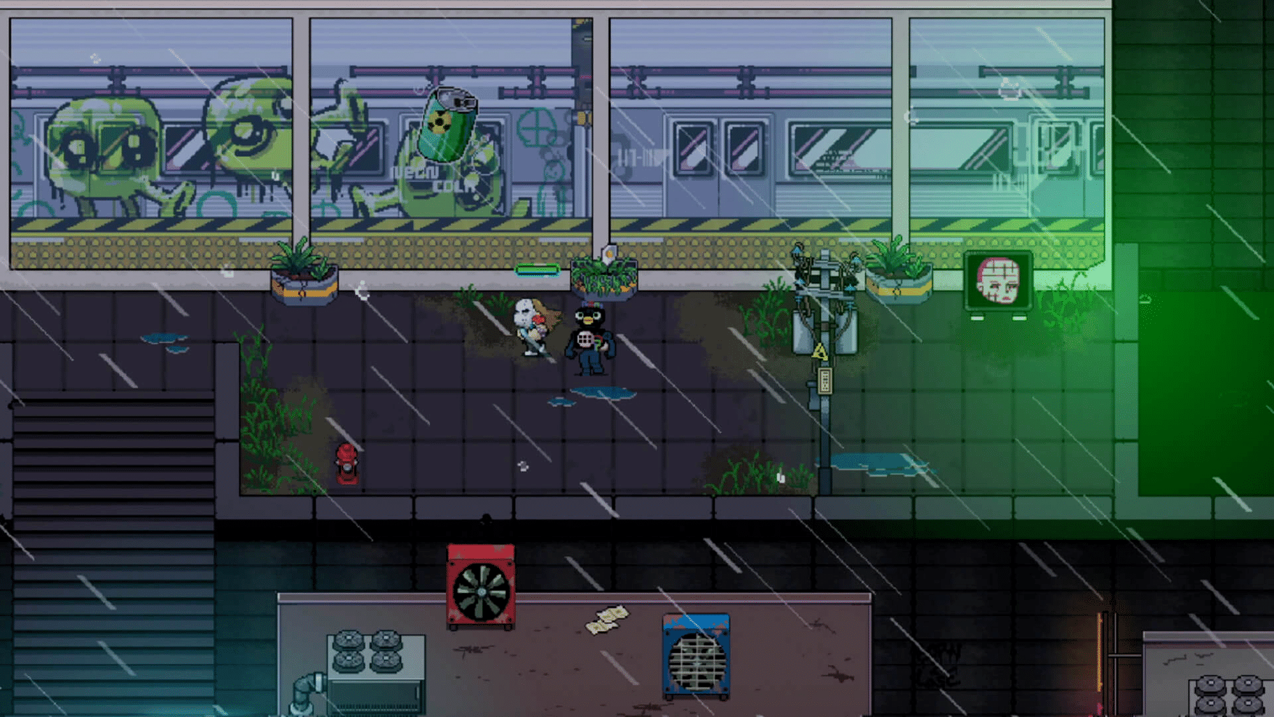 Neon City Riders: Super-Powered Edition screenshot