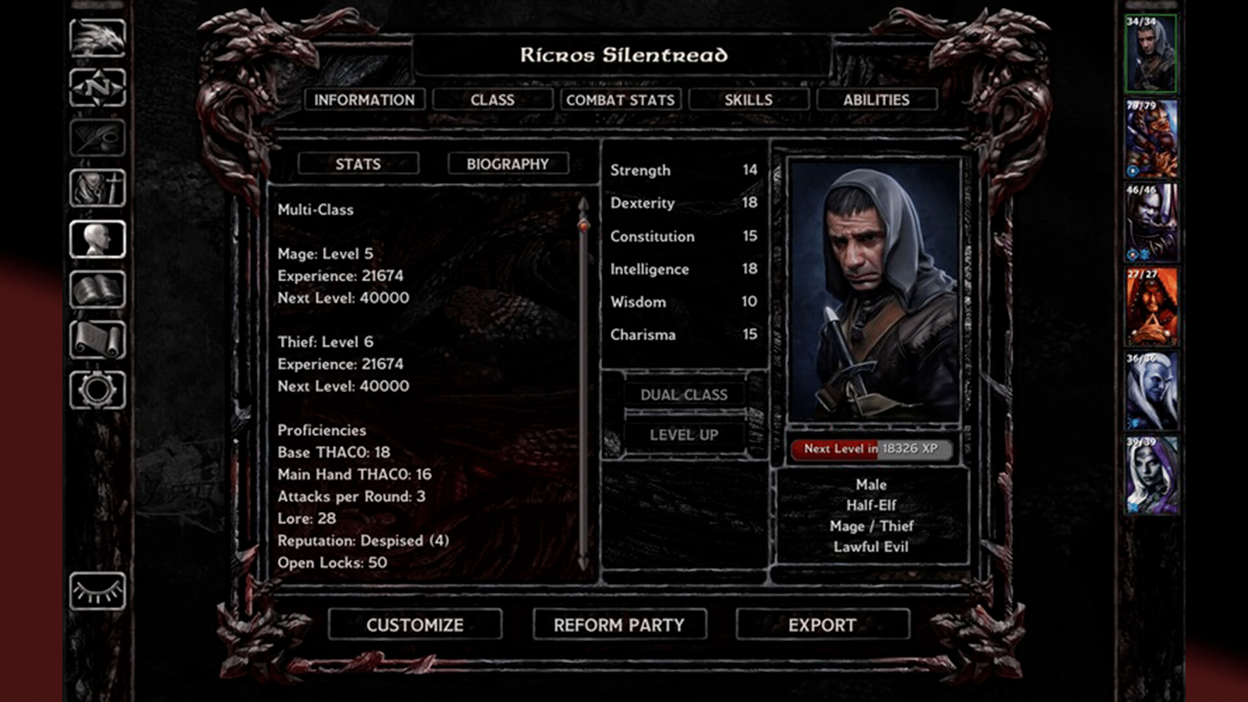 Baldur's Gate: Enhanced Edition - Deluxe Edition screenshot