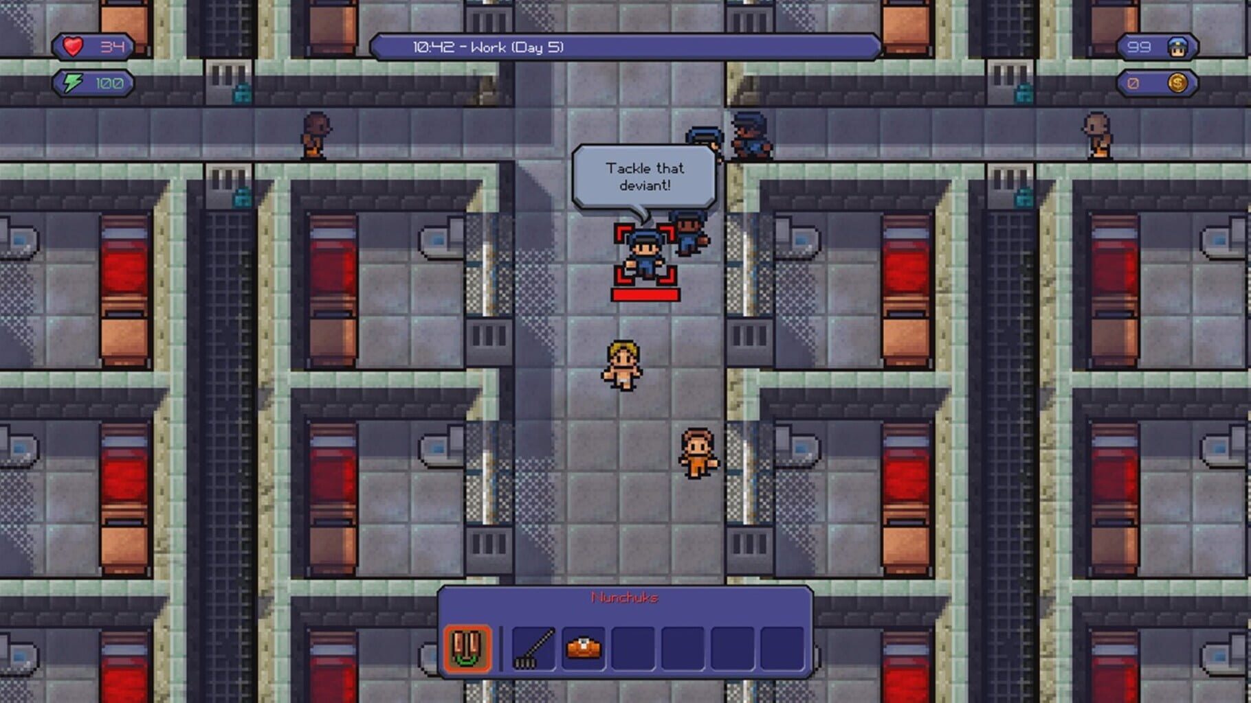 Captura de pantalla - The Escapists: Supermax Edition